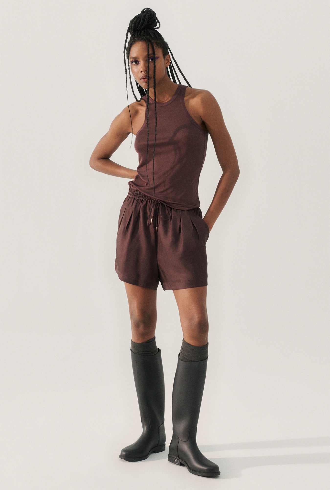 Jersey Tank Cacao