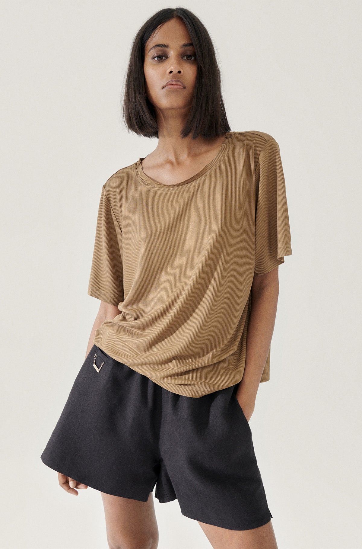 Ribbed T-Shirt Kangaroo