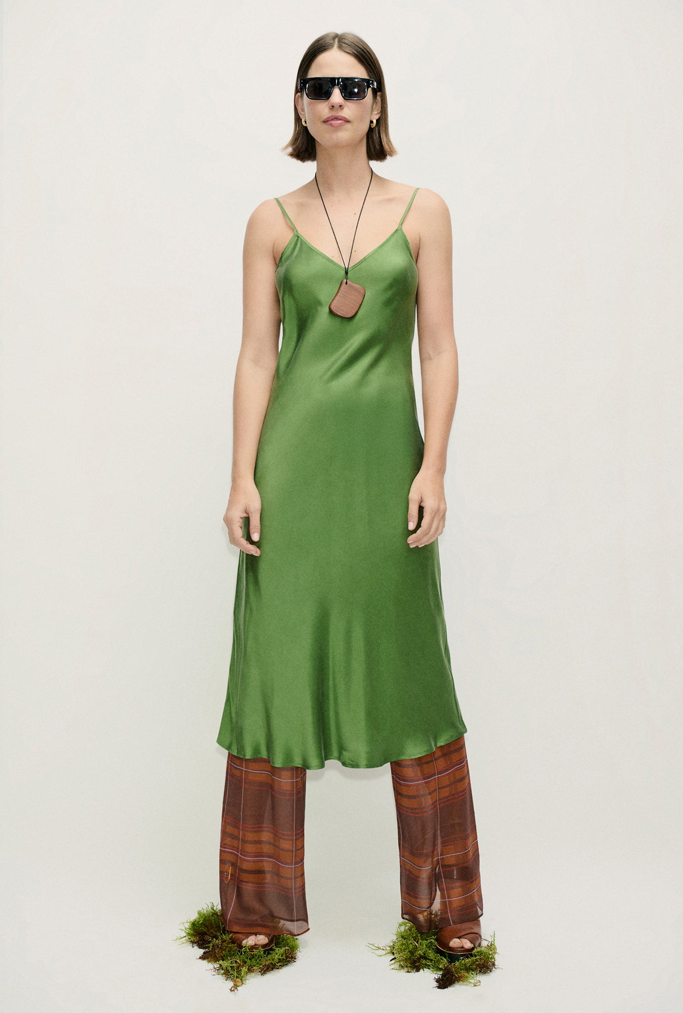 90s Slip Dress Fields