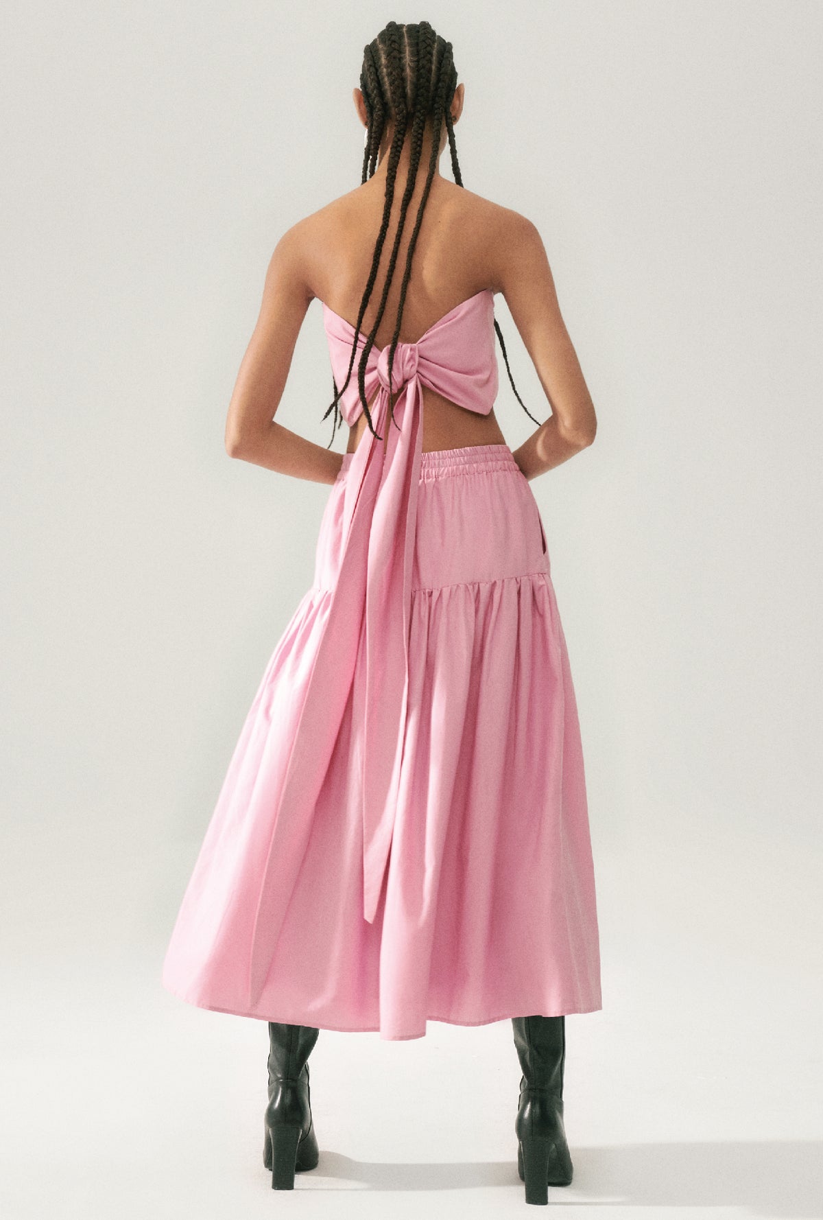 Cotton Silk Twist Top Fig