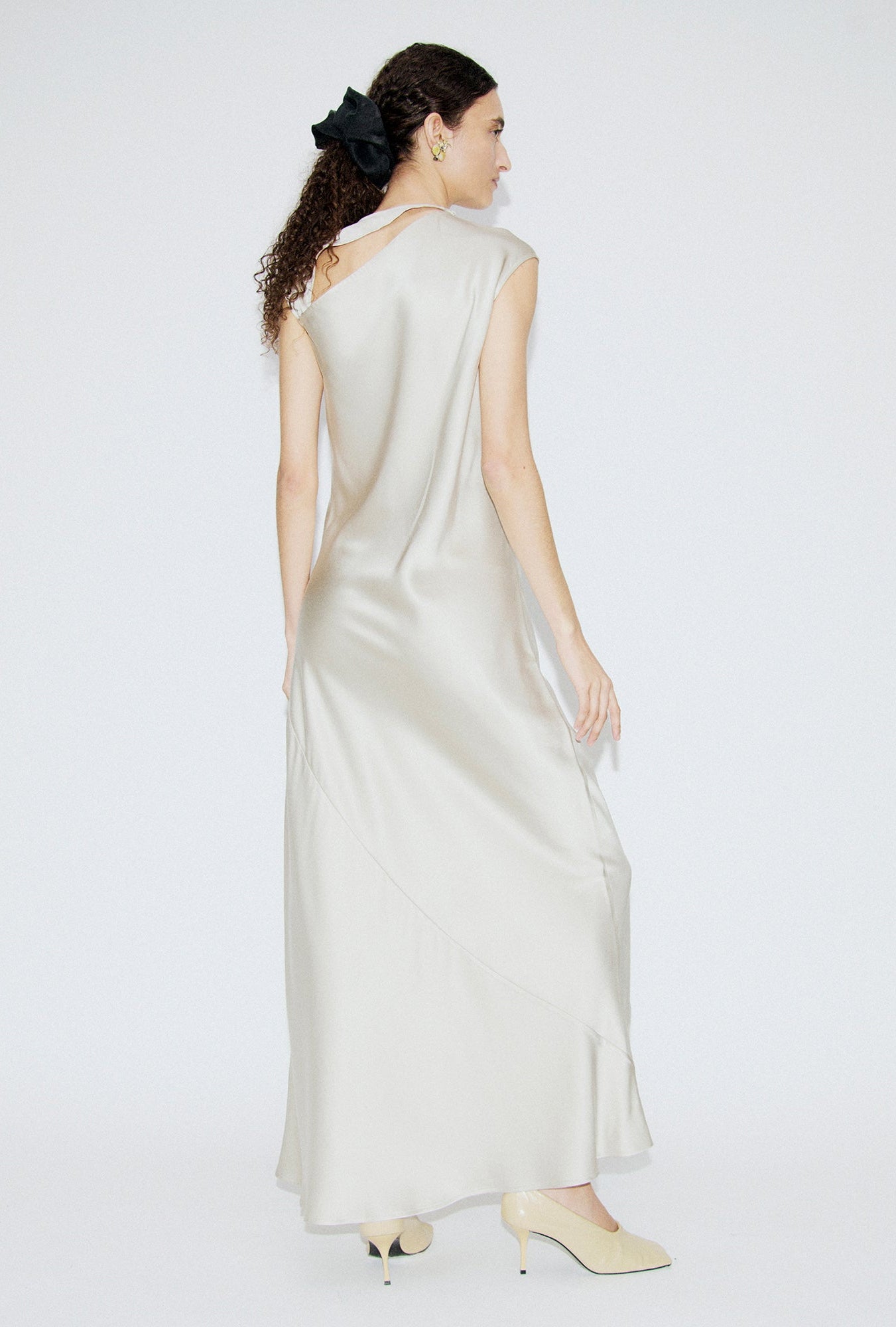 Drape Dress Hazelnut