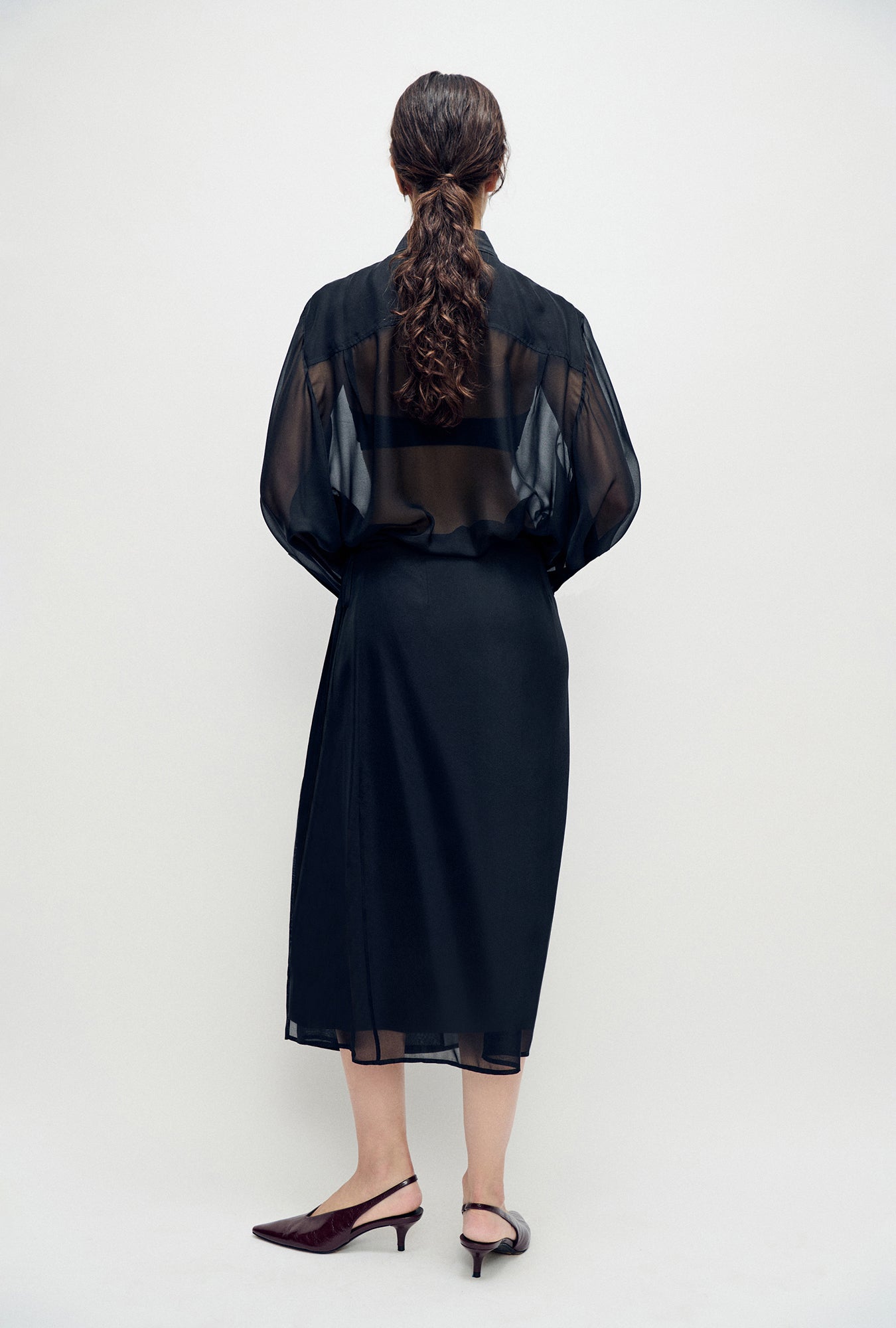 Wrap Skirt Black