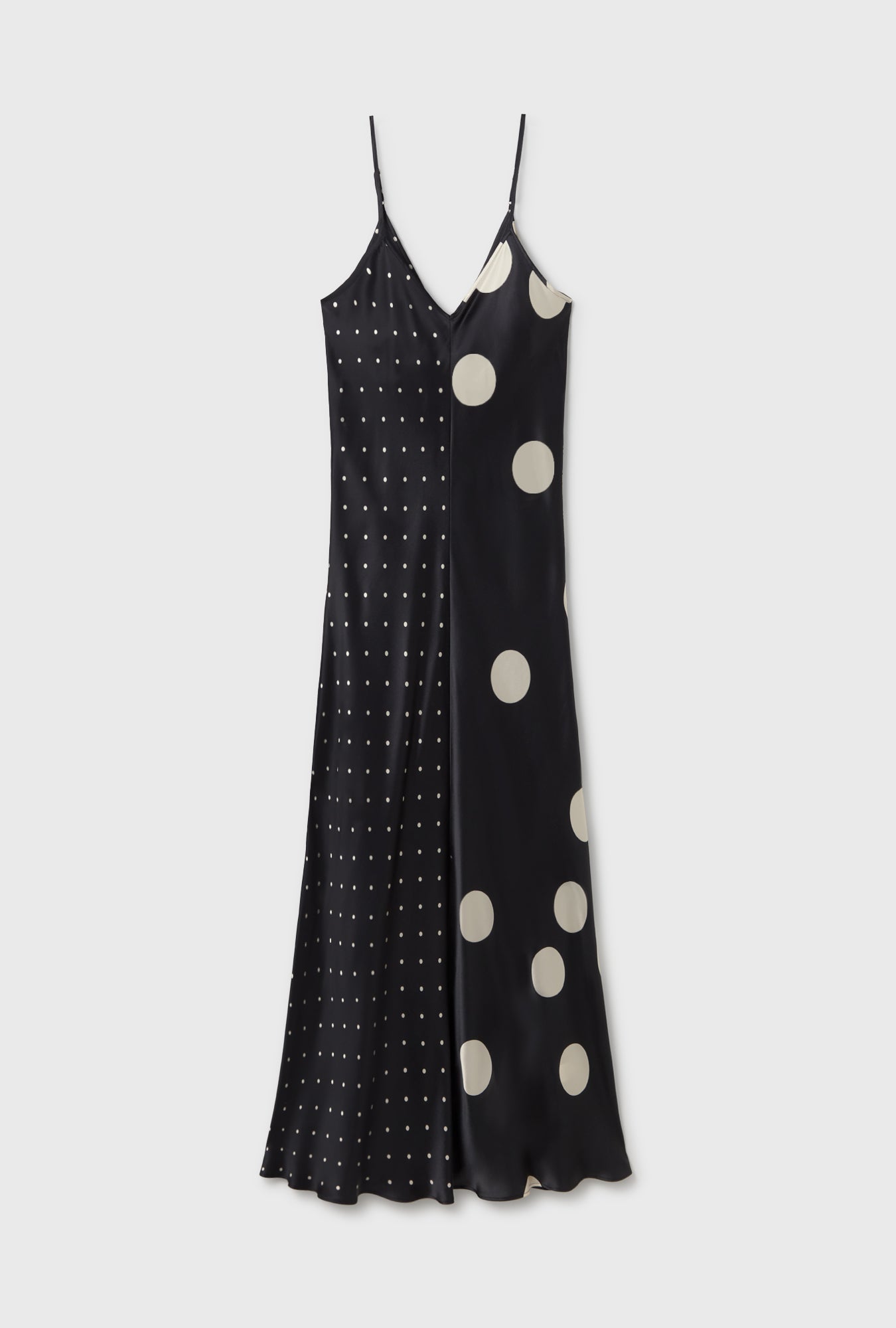 Two-Tone Dress Polka Mix