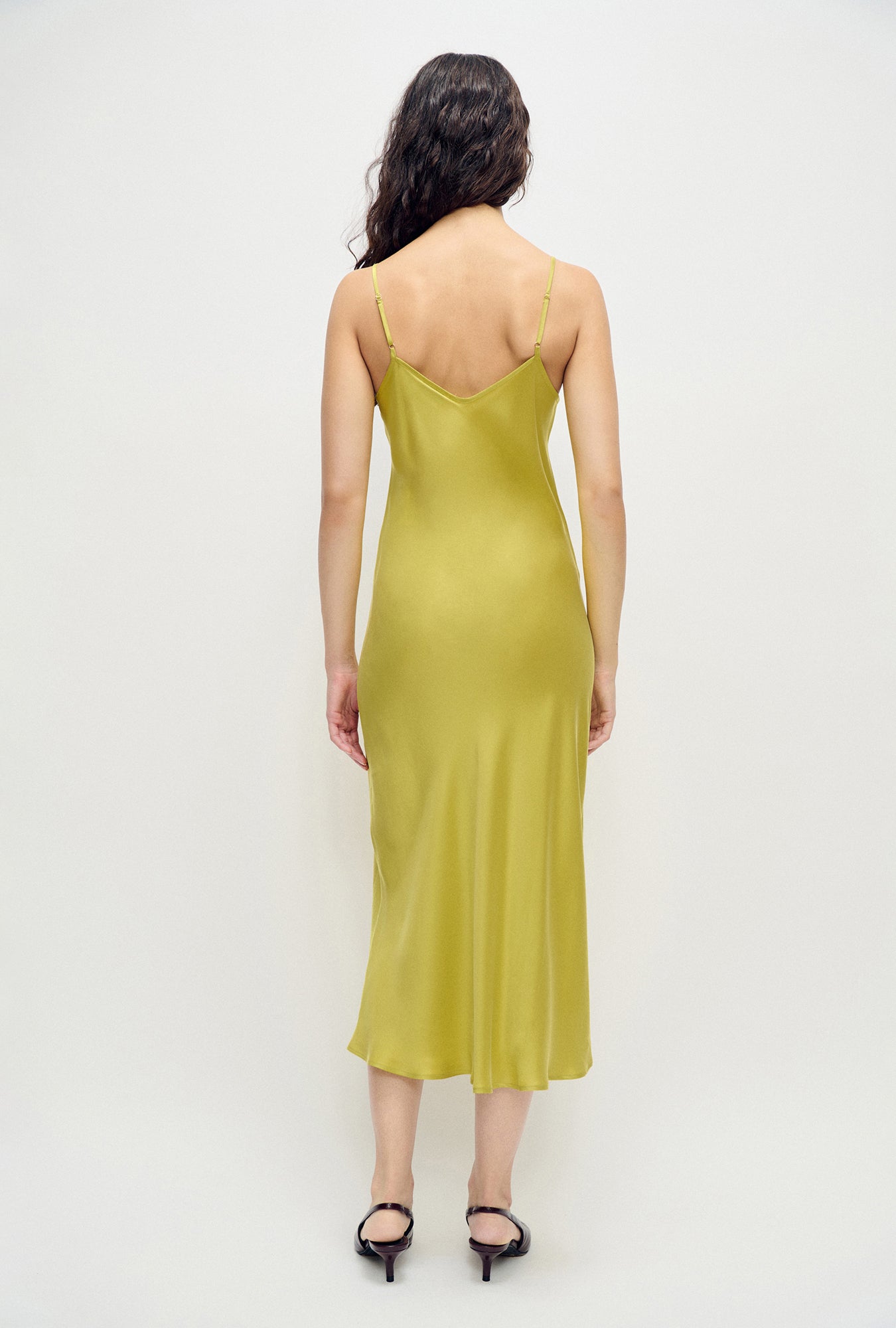 90S Slip Dress Limelight