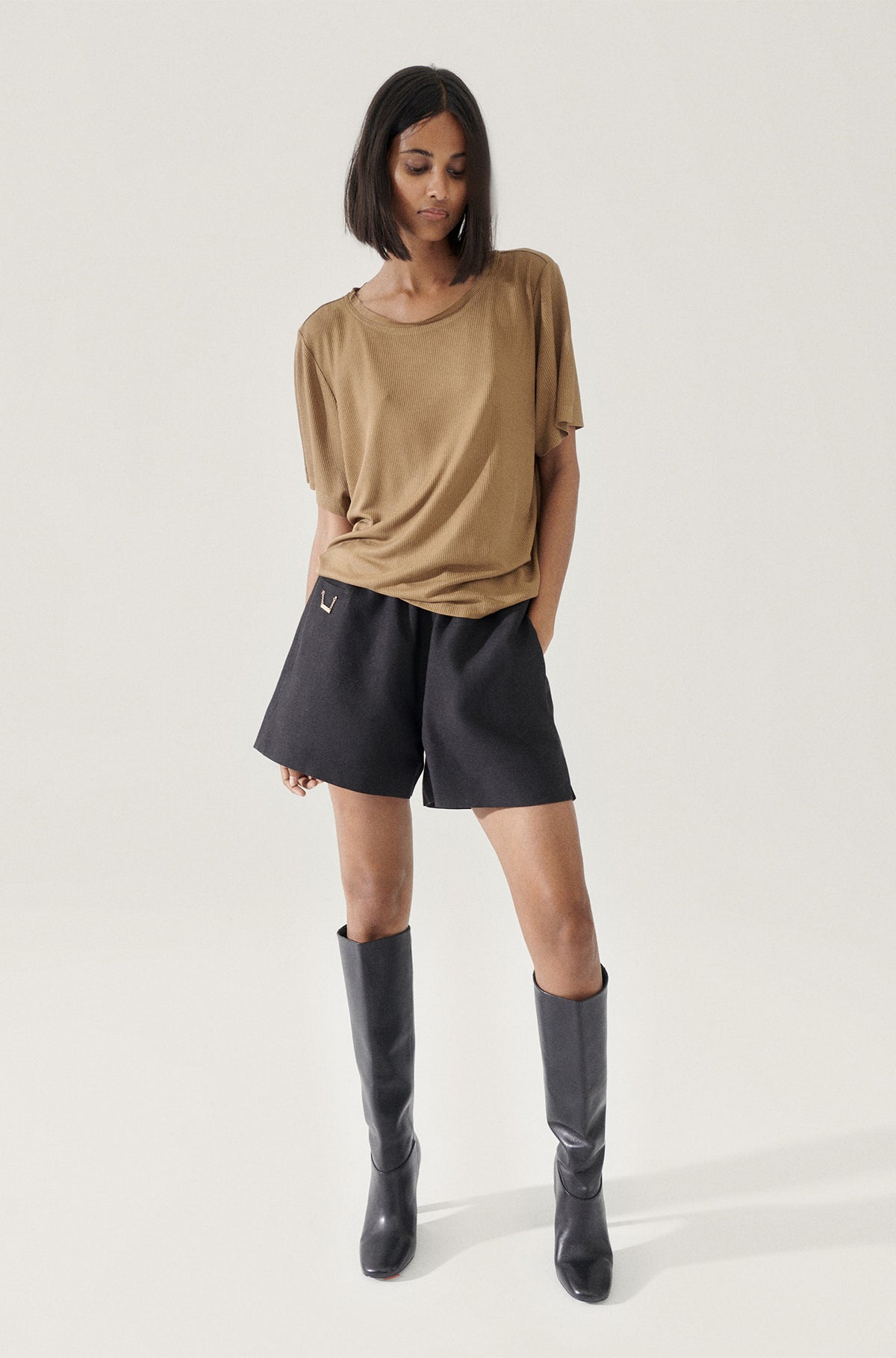Ribbed T-Shirt Kangaroo