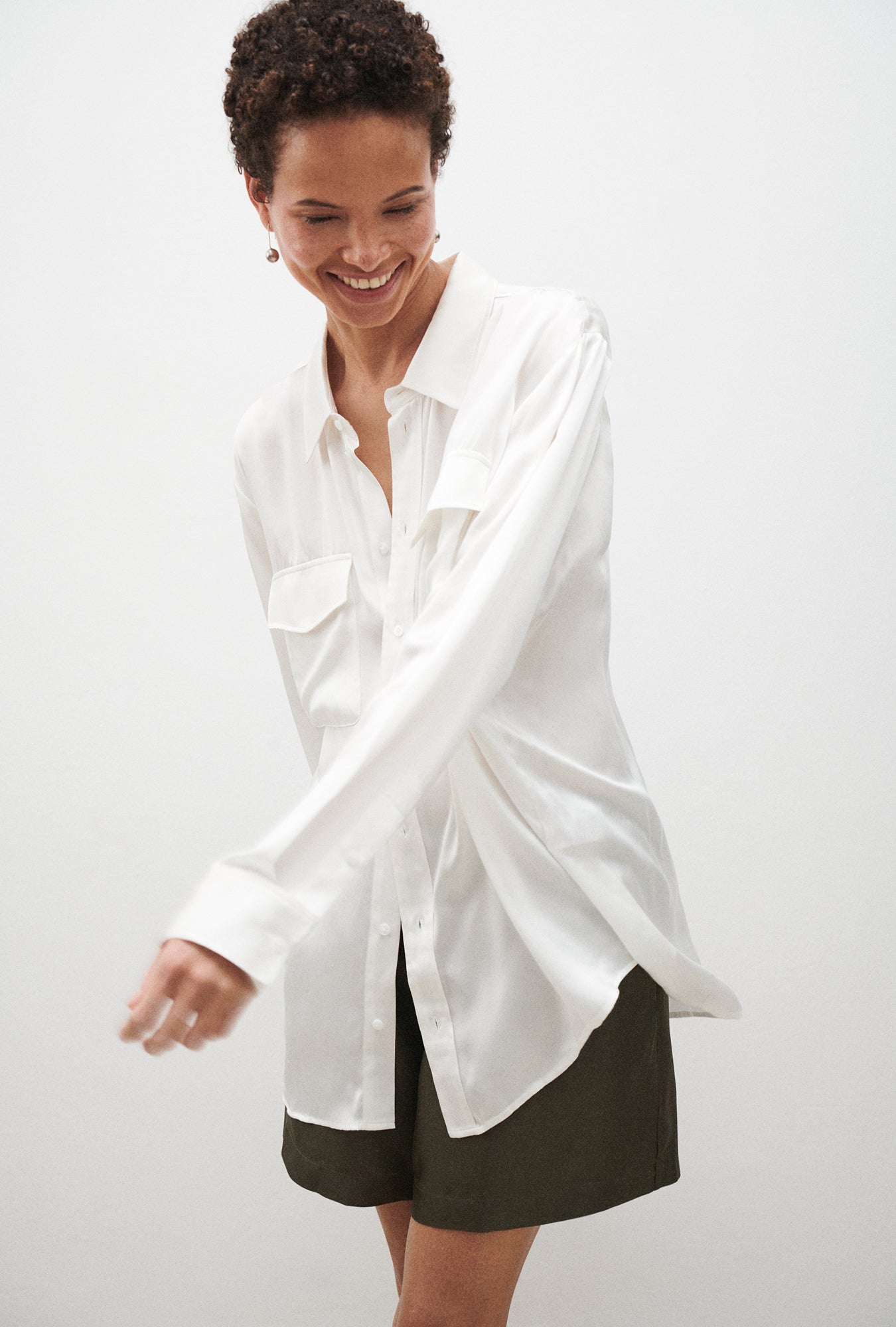 Boyfriend Shirt White