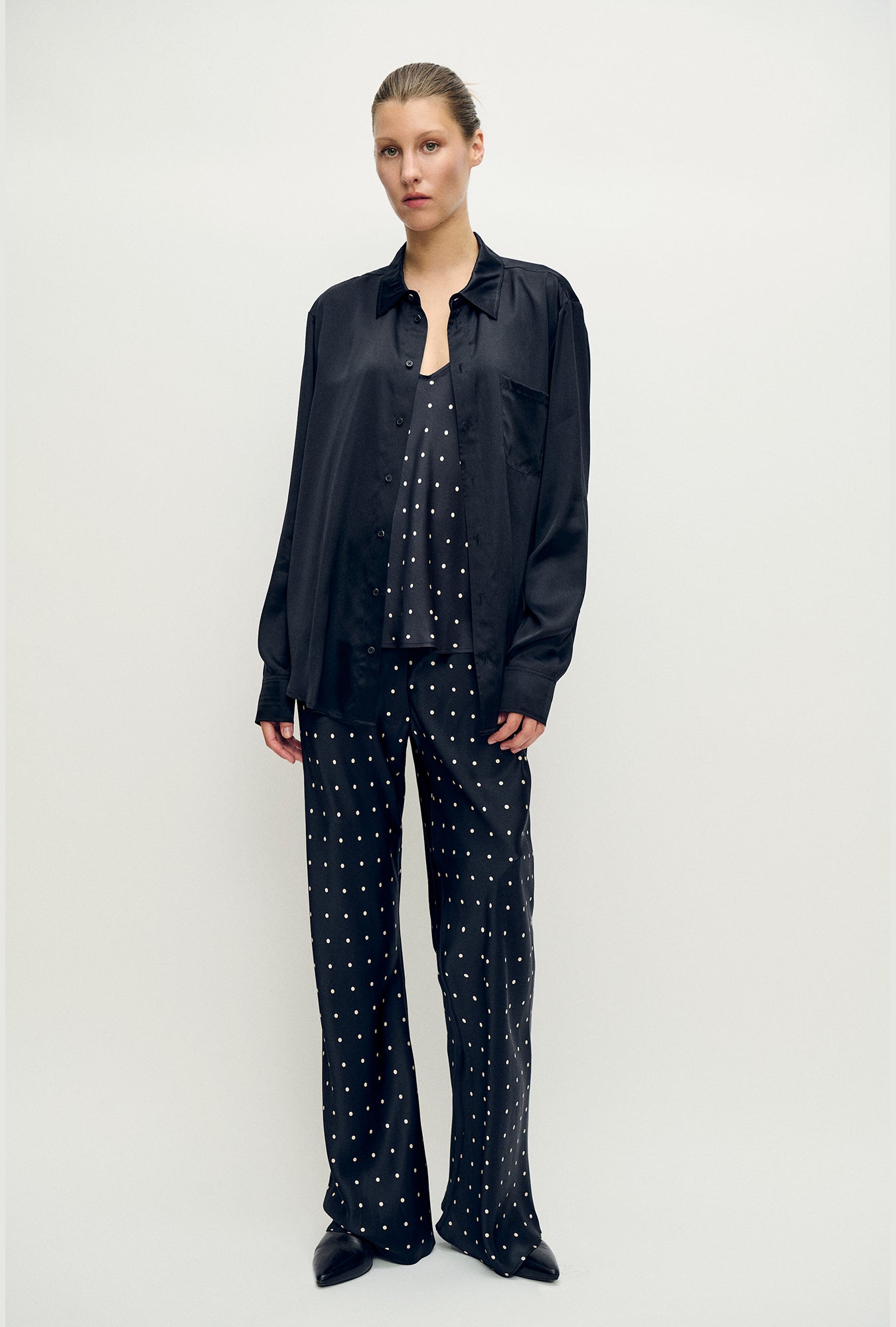 Boyfriend Shirt Black