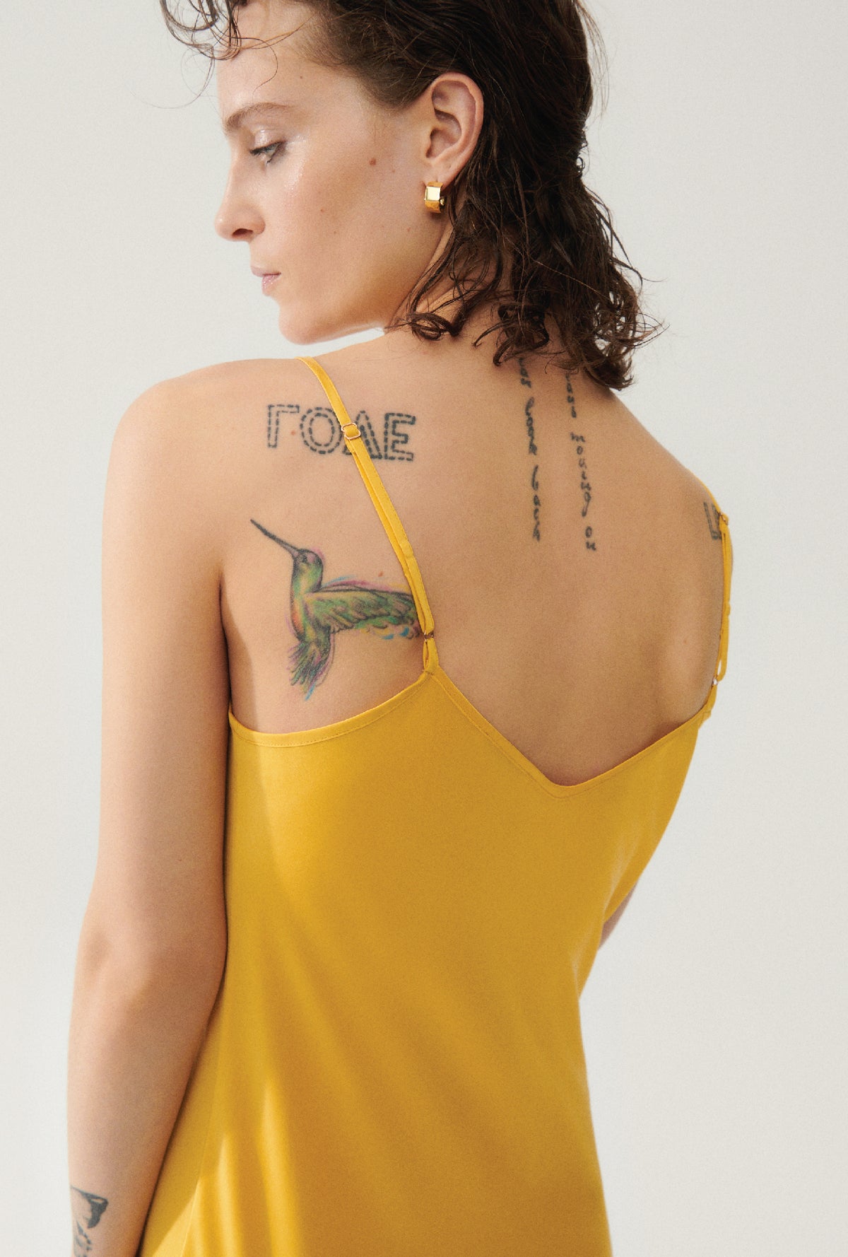 90s Slip Dress Goldfinch