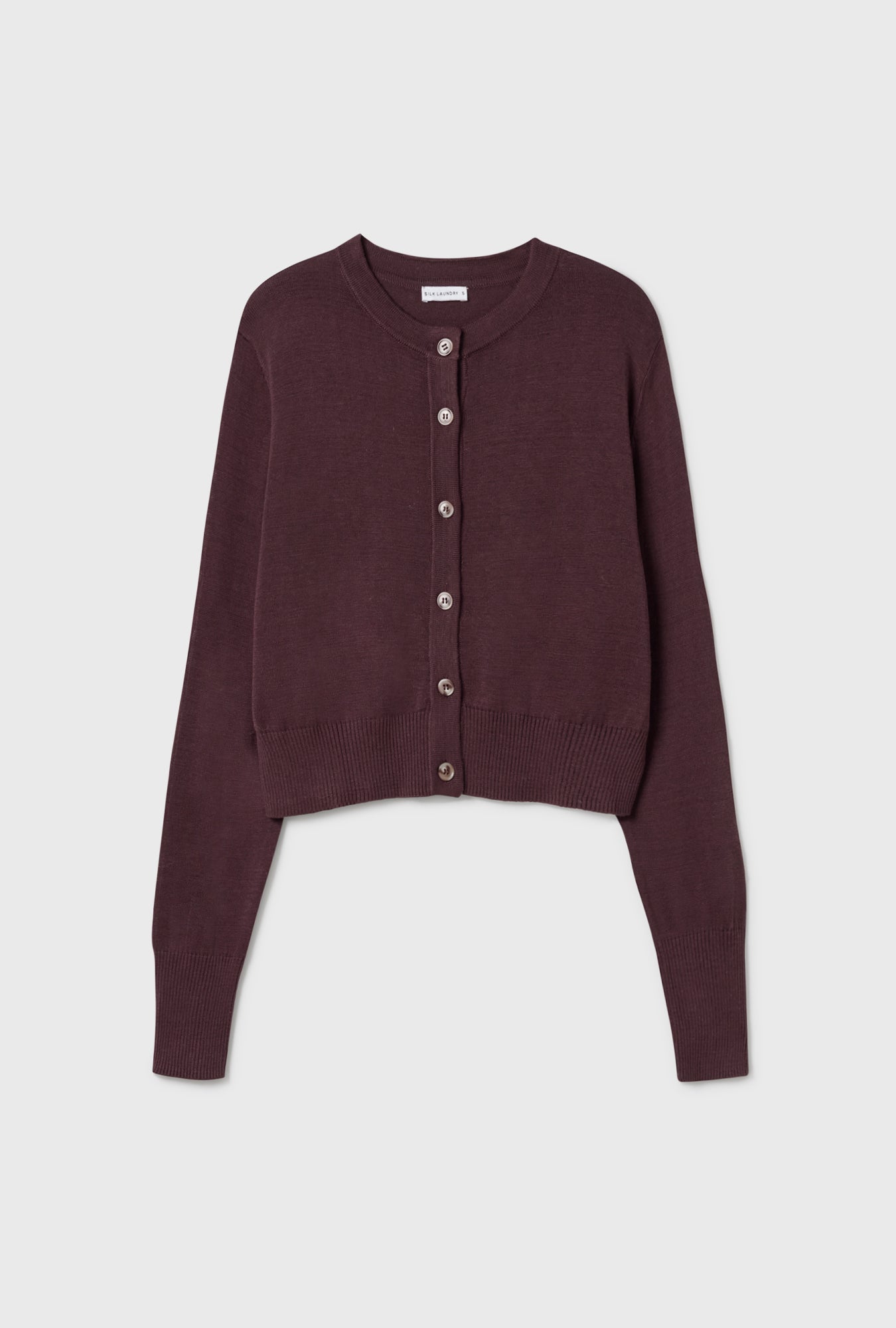 Cropped Cardigan Cacao