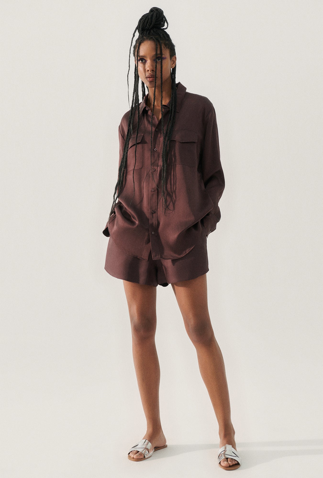 Boyfriend Shirt Cacao