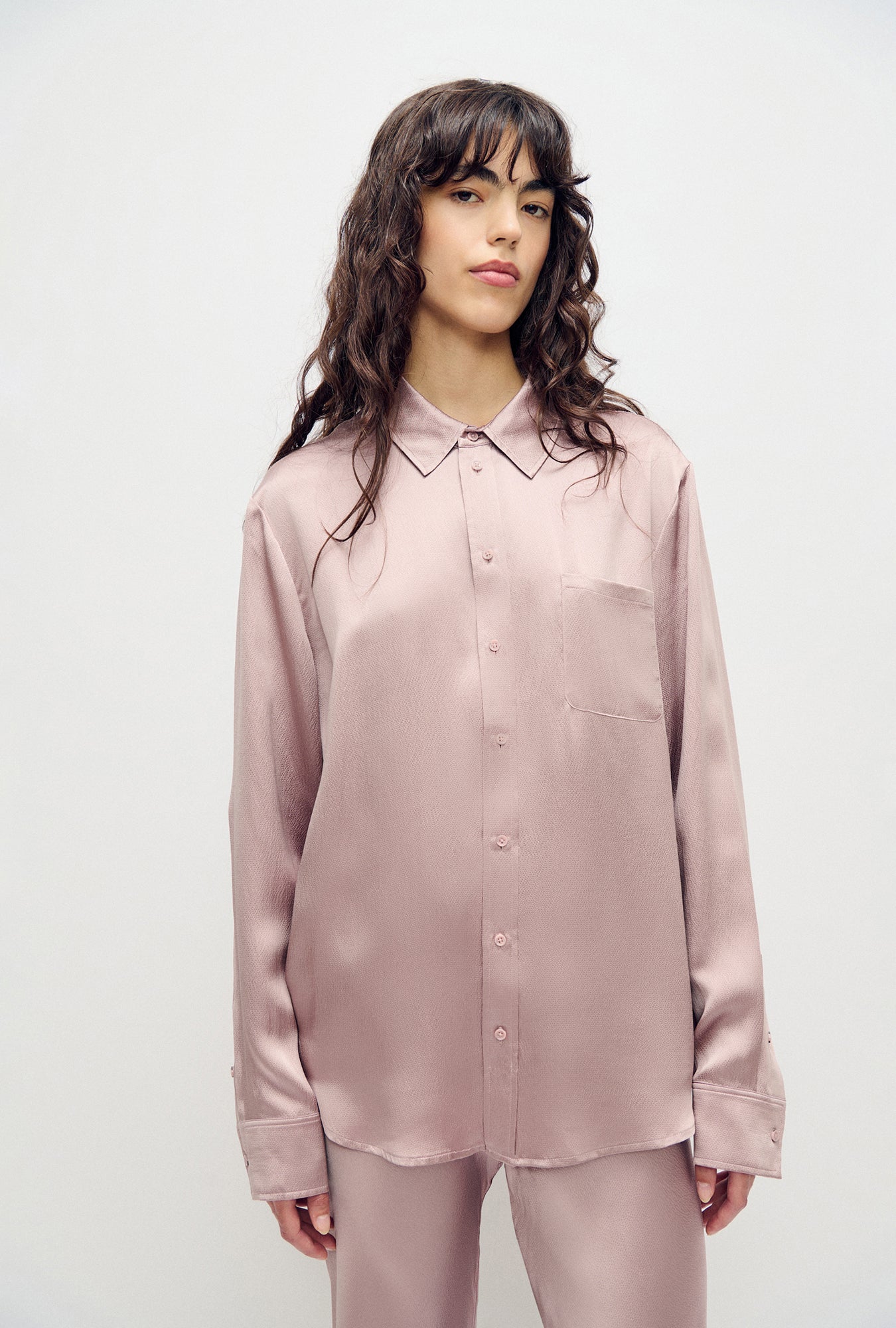 Hammered Boyfriend Shirt Lasso