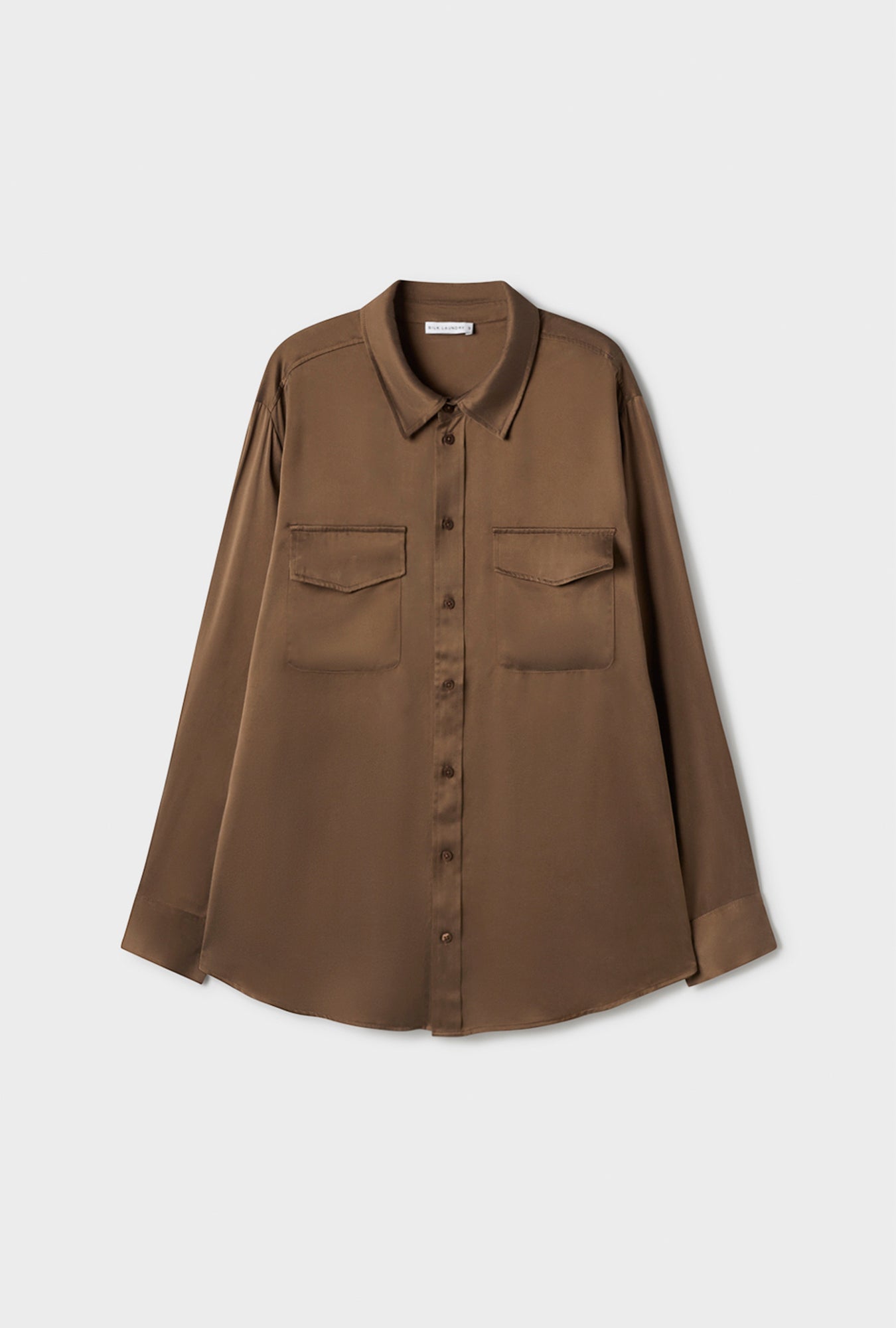 Boyfriend Shirt Dark Earth