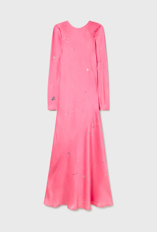Full Sleeve Bias Dress Hog Wash