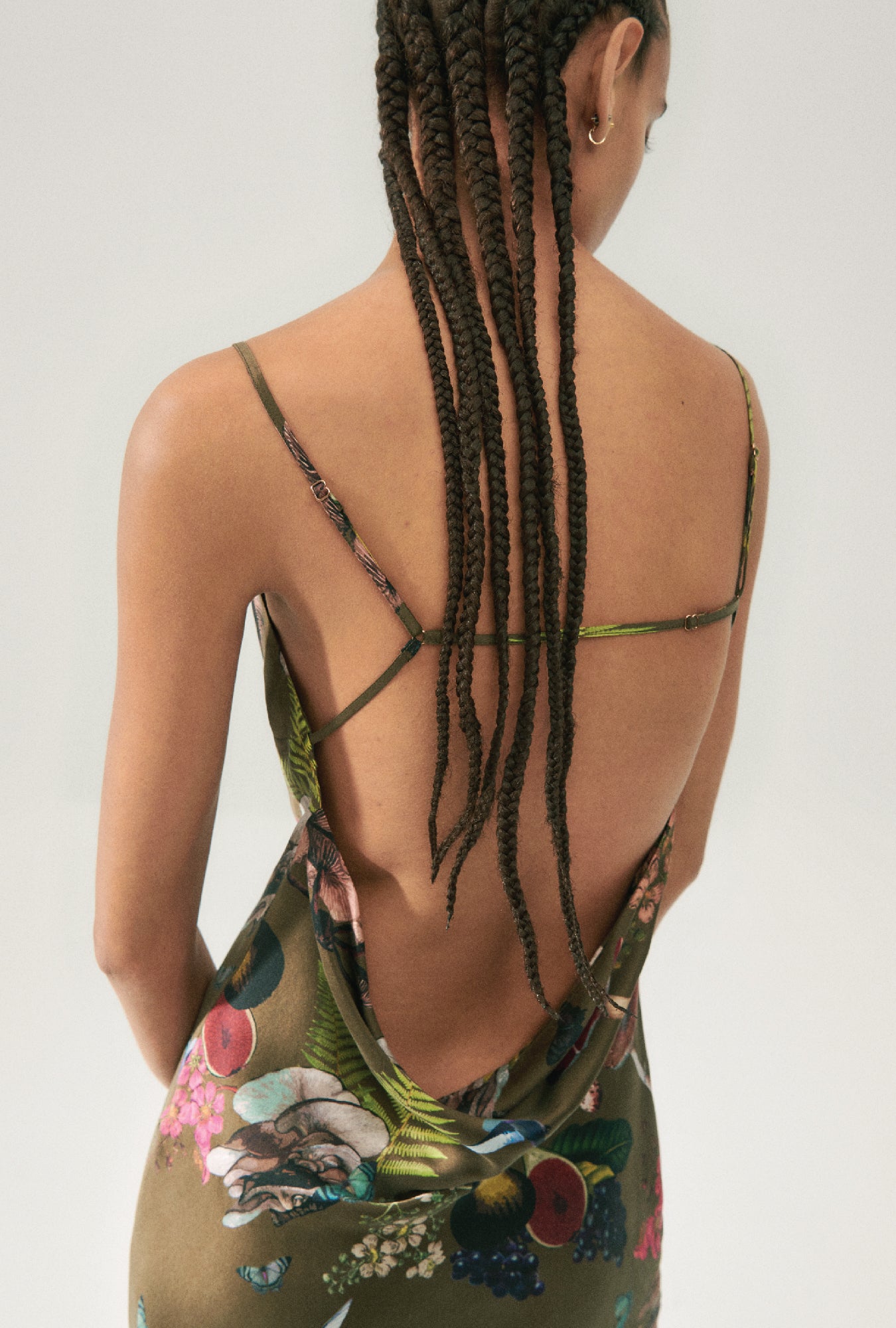 Carrie Dress Magic Mushroom Dark Earth