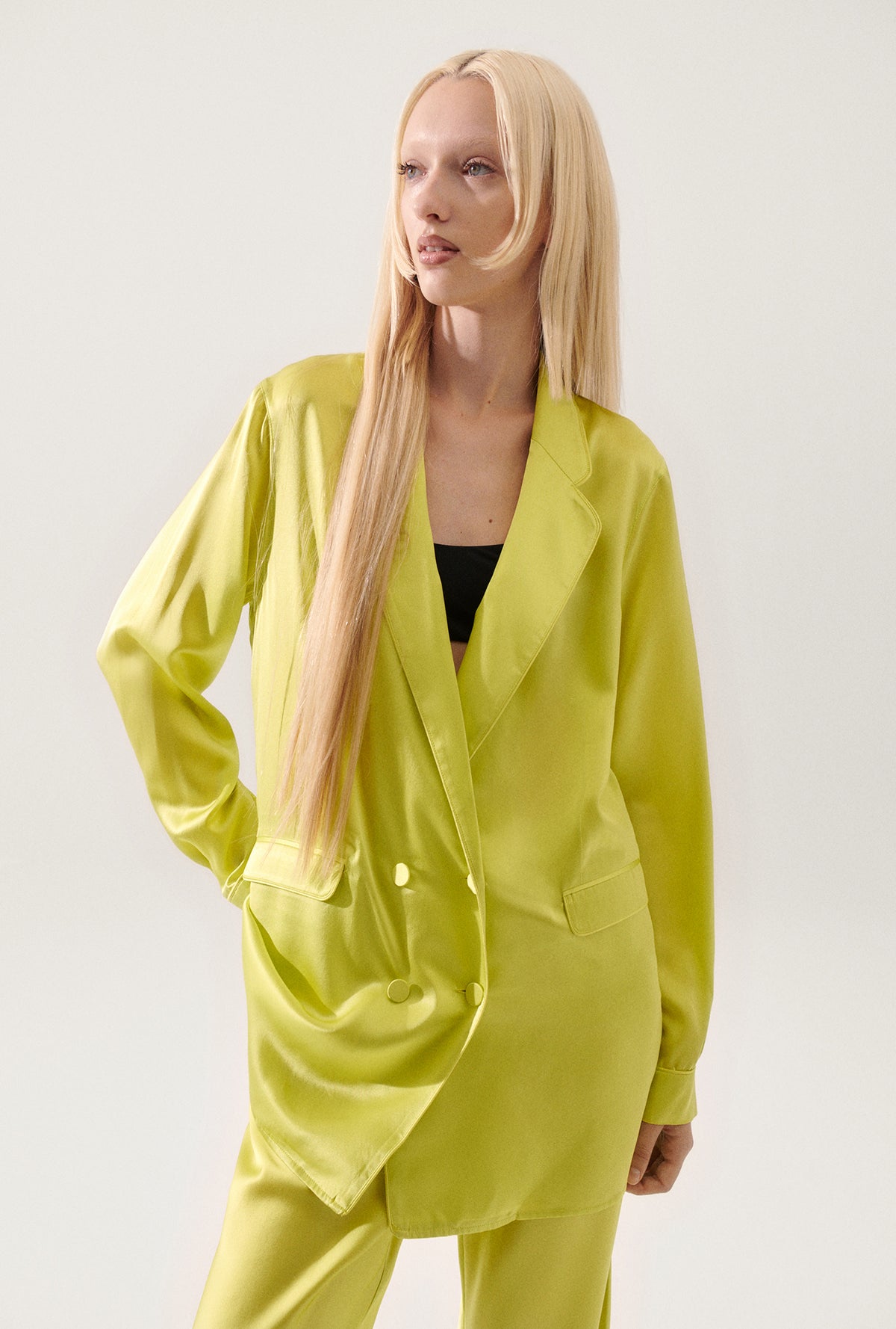 Relaxed Blazer Absinthe