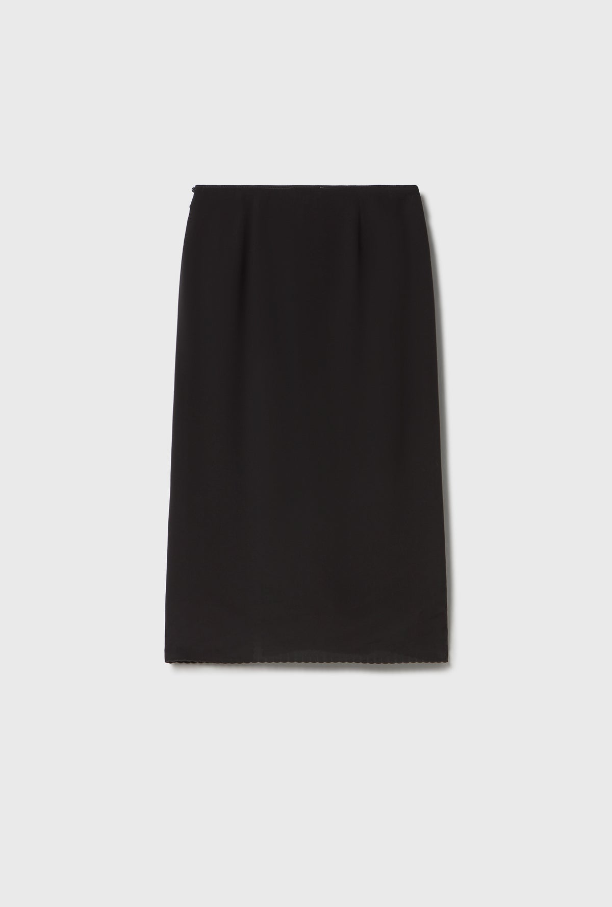 Scallop Skirt Black