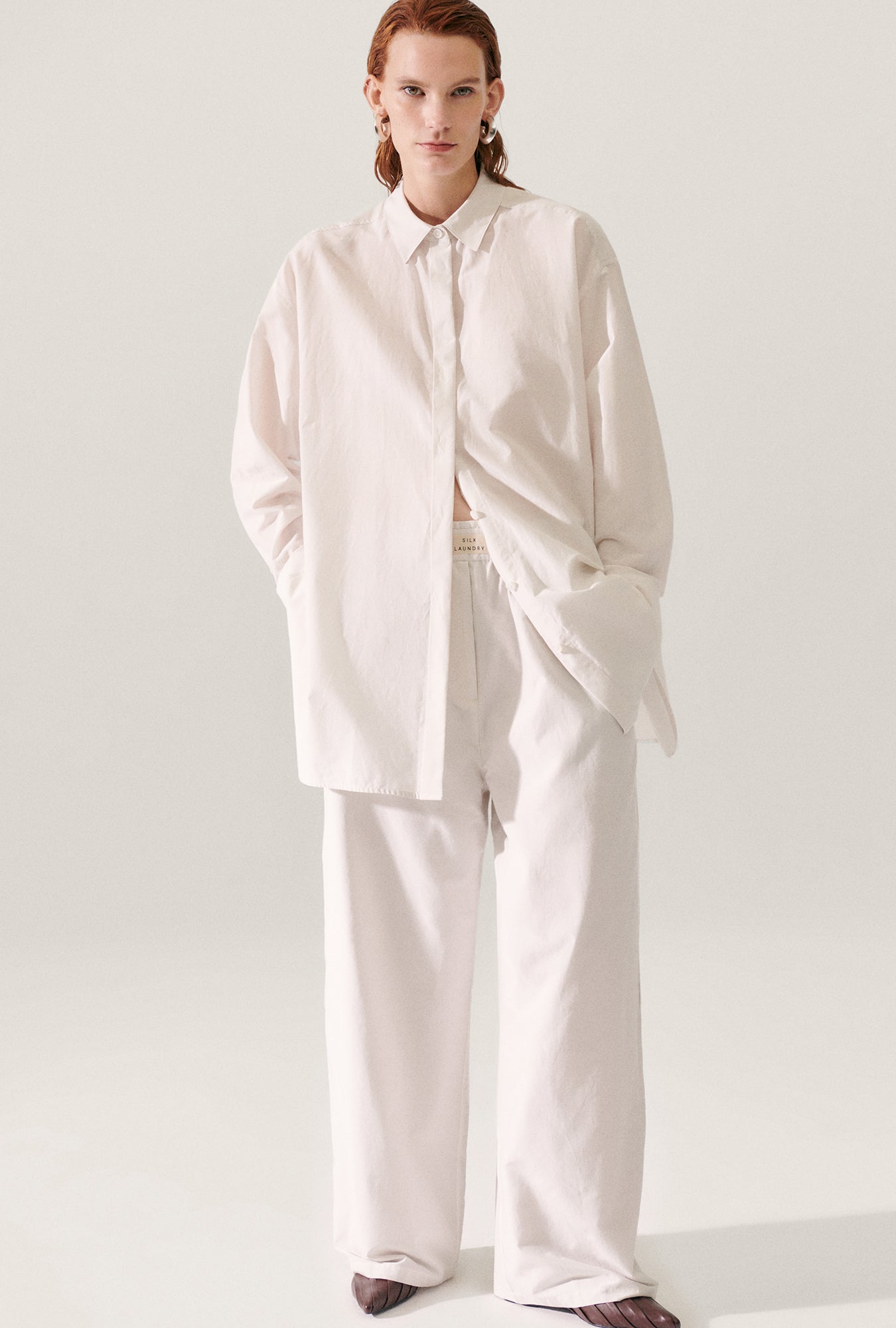 Cotton Silk Morning Shirt Dust