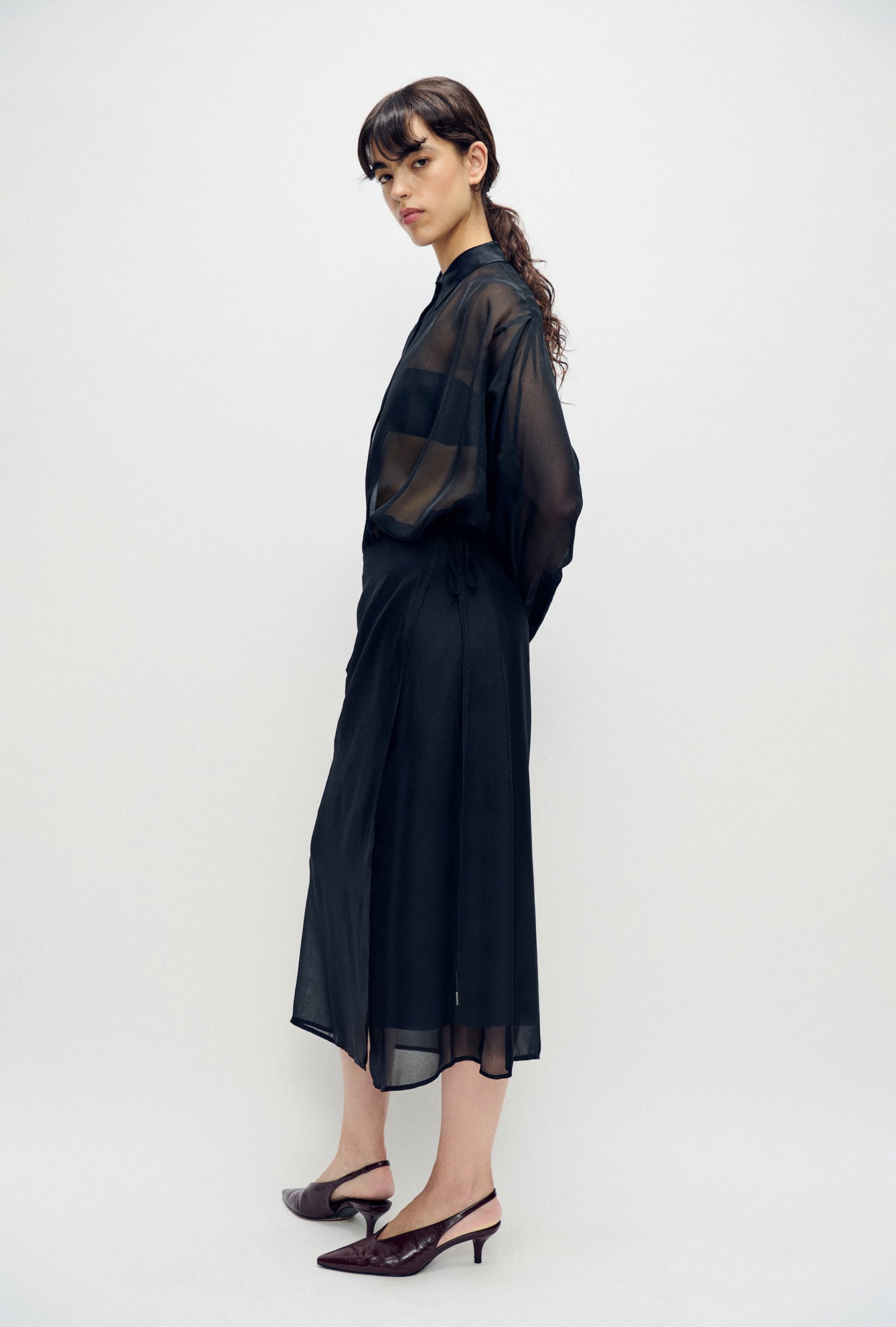 Wrap Skirt Black