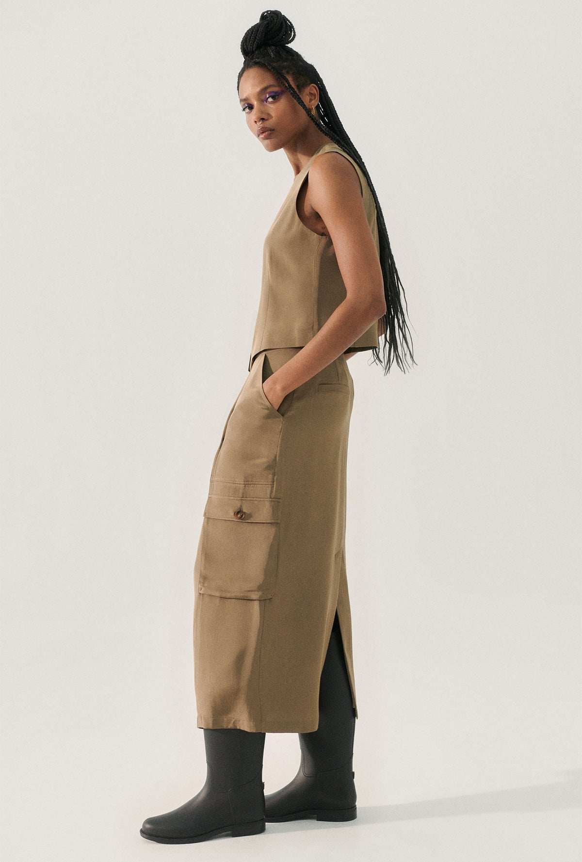 CDC Long Suit Skirt Cub