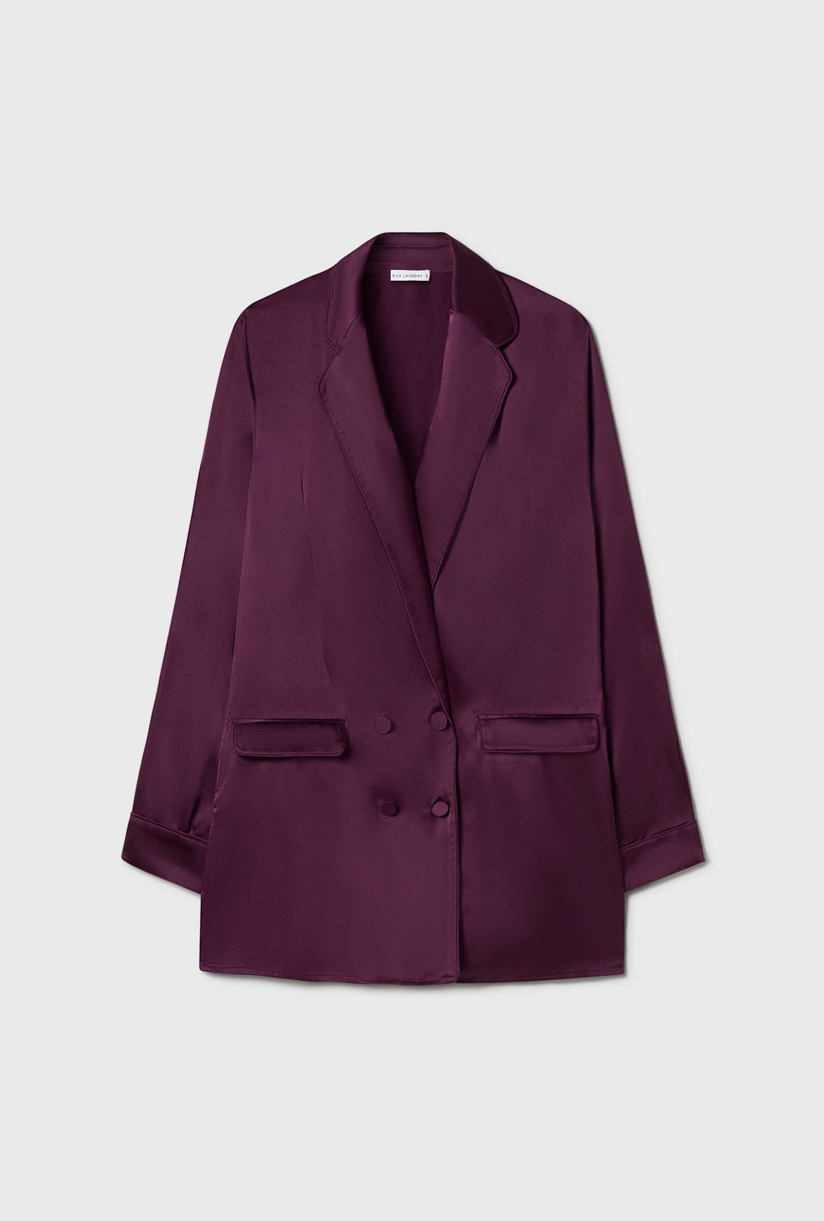 Relaxed Blazer Blood Plum