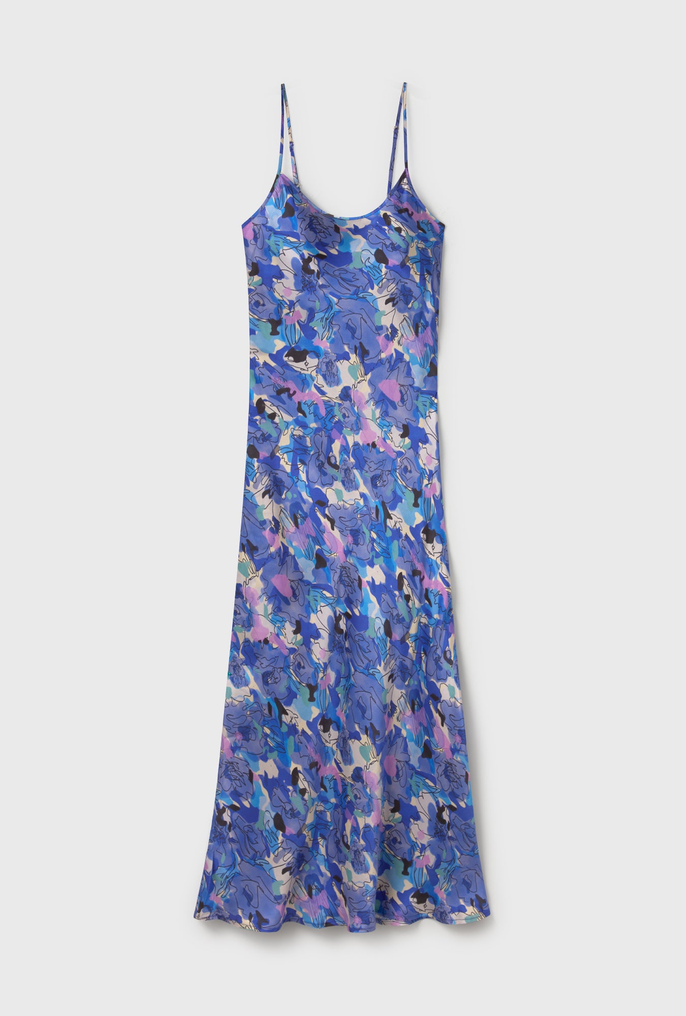 1996 Dress Cornflower Floral