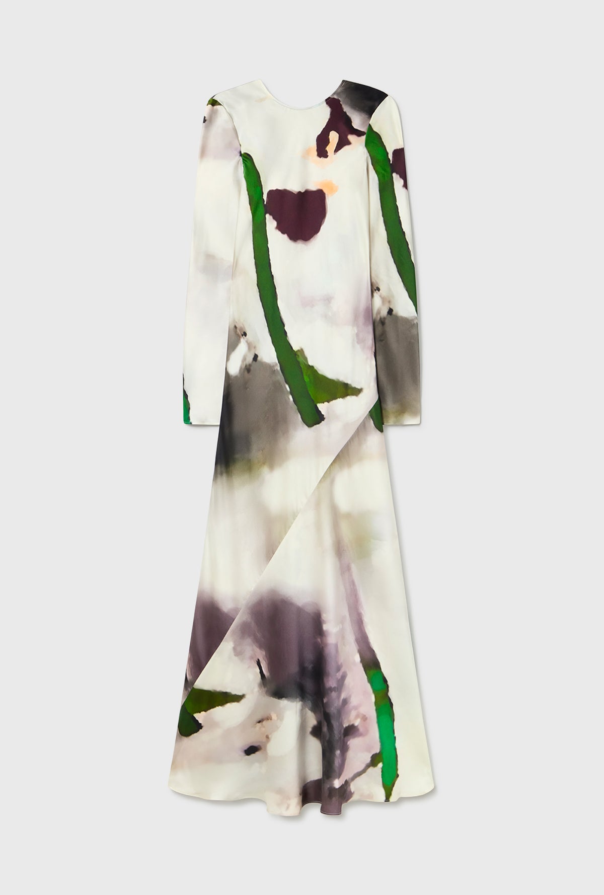 Full Sleeve Bias Dress Phosphate