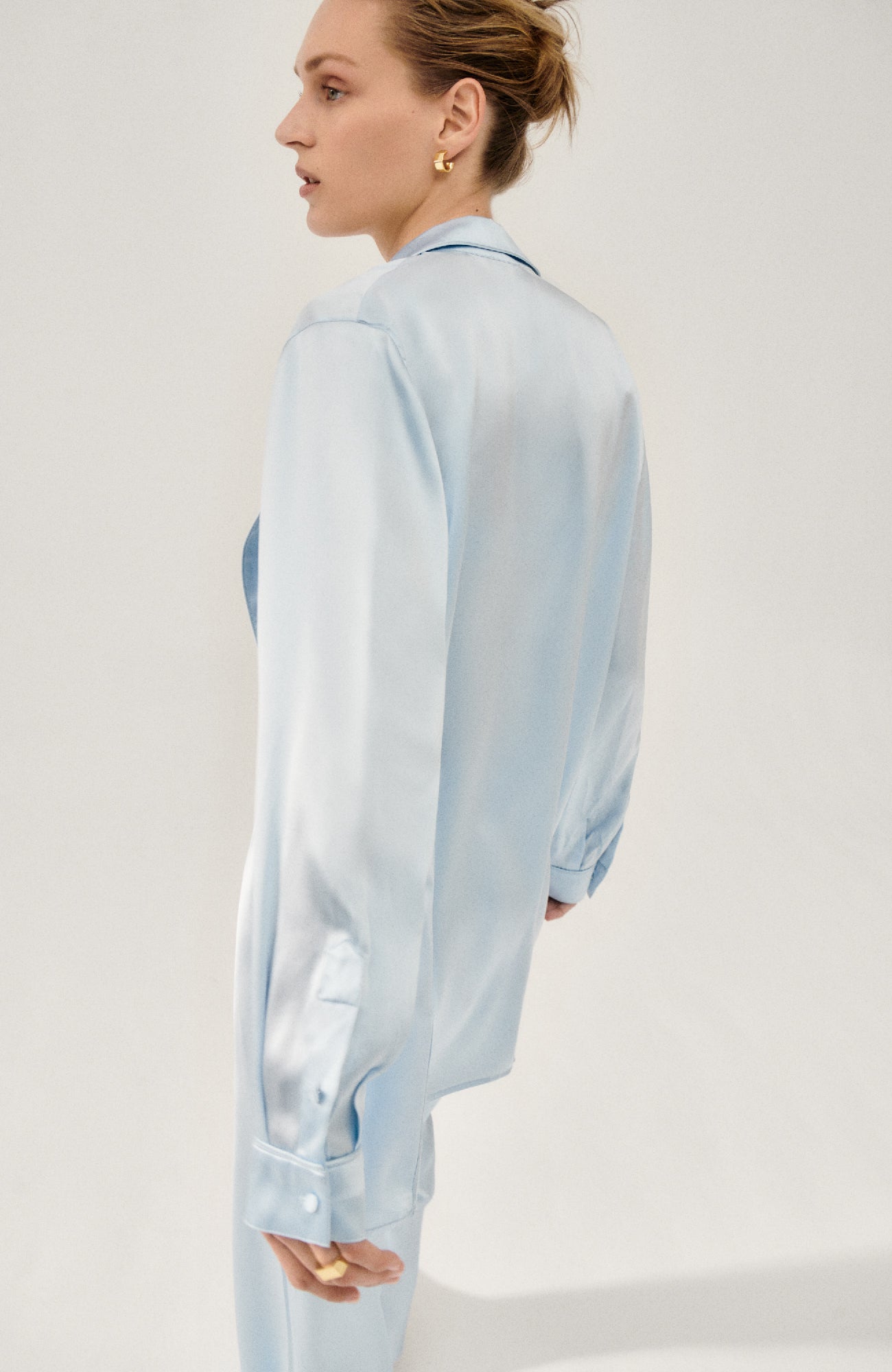 Relaxed Blazer Sky