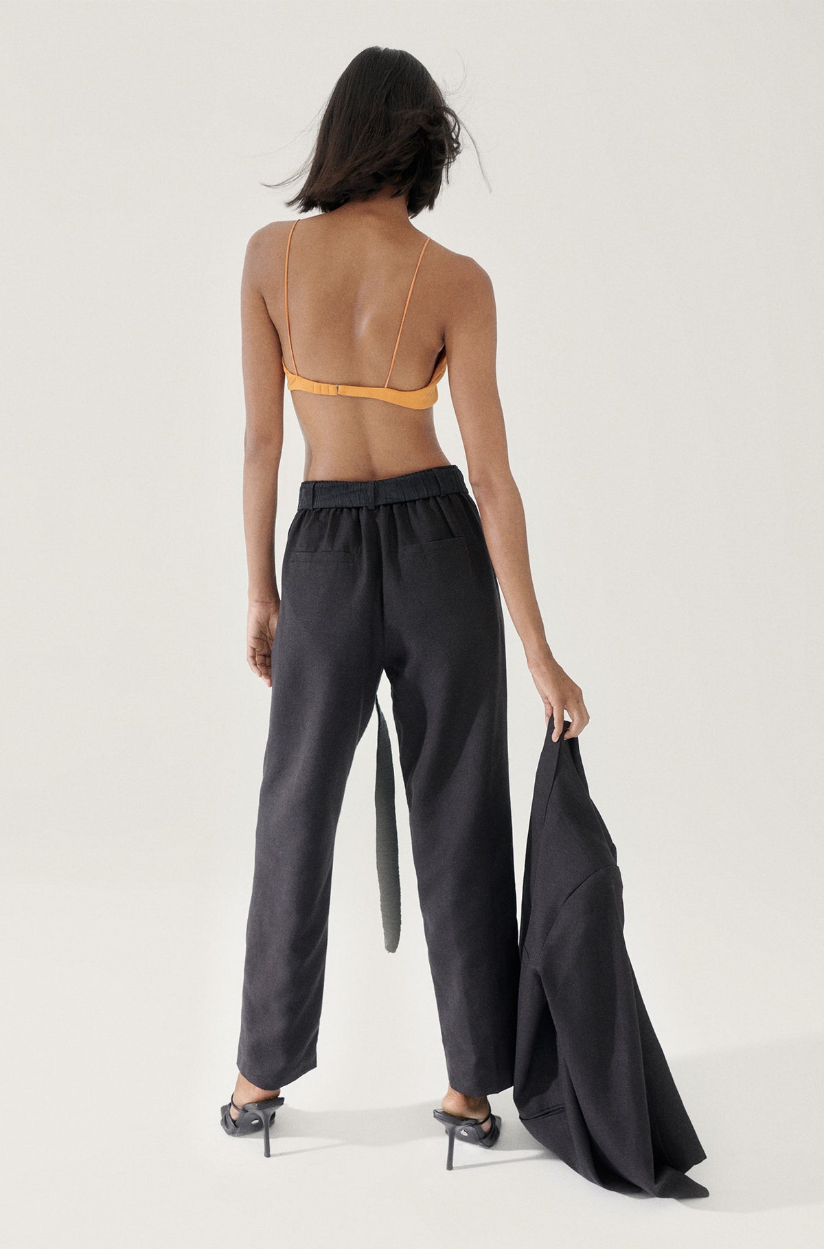 Yak Blend Katie Pants Black