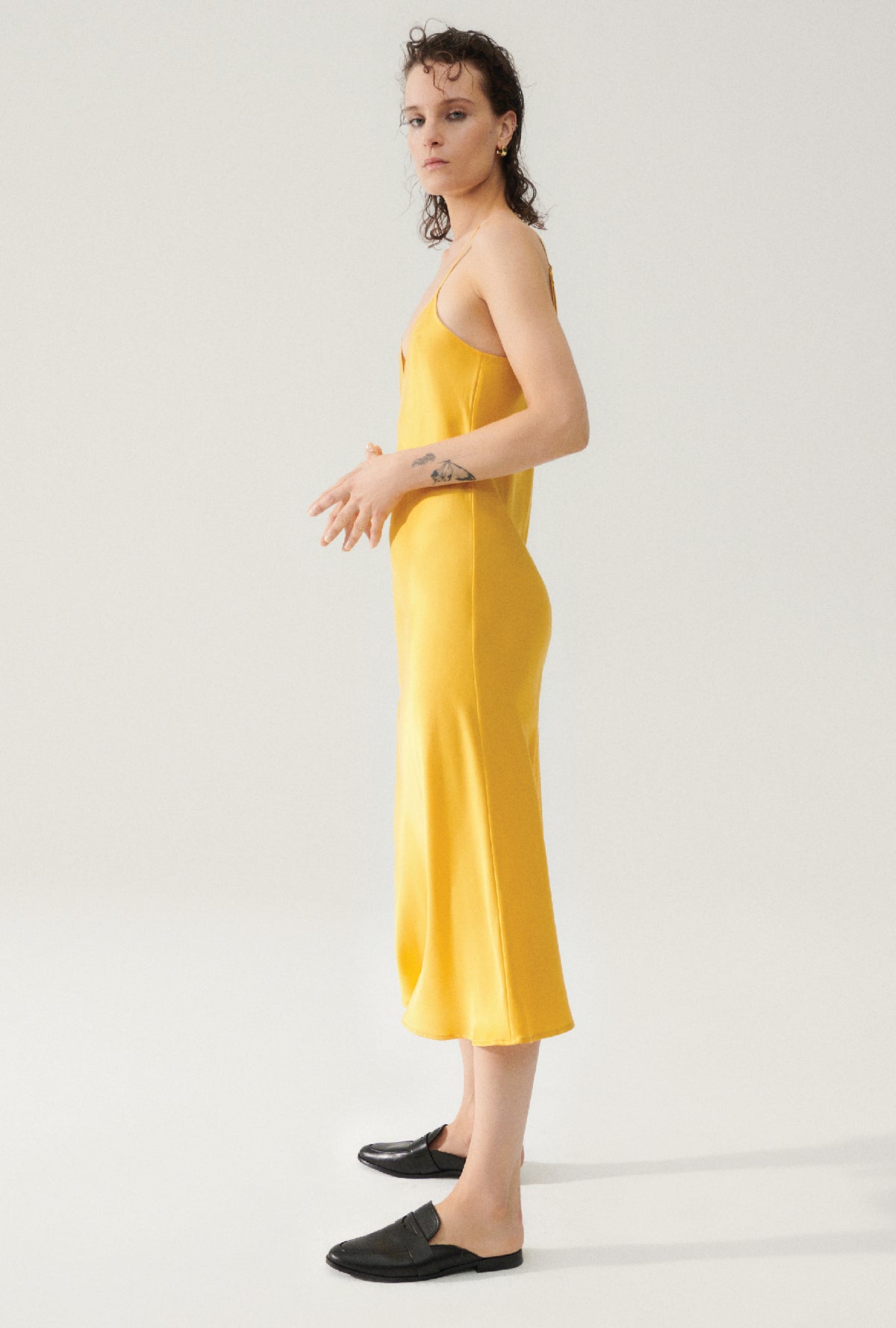 90s Slip Dress Goldfinch