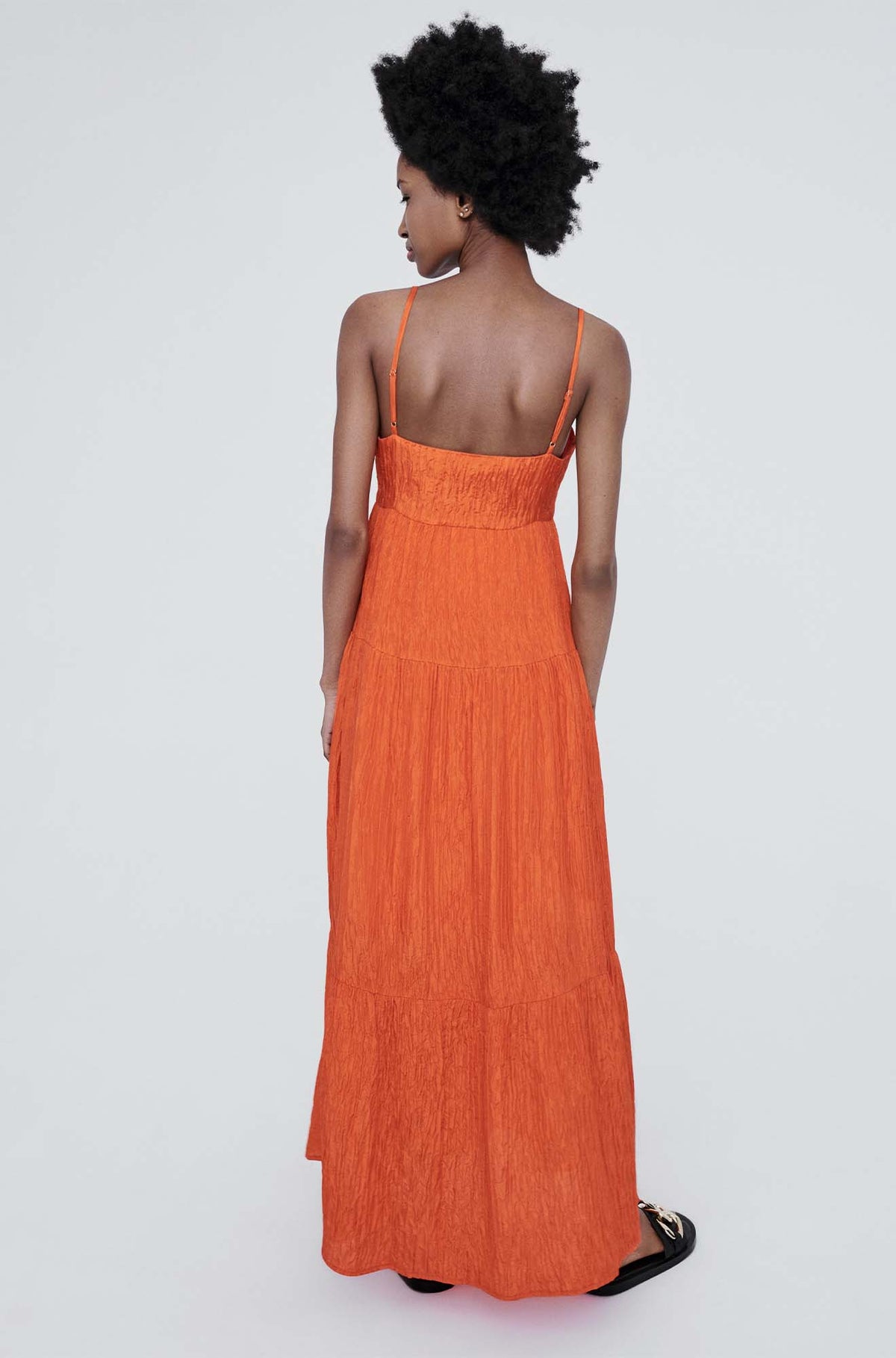 Crinkle Bounce Dress Banksia