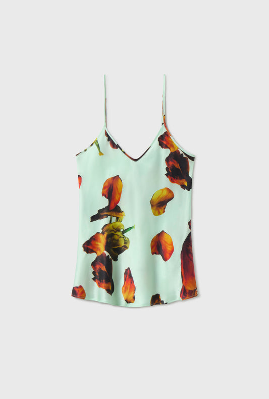 Silk Bias Cut Cami Tulipa Dew
