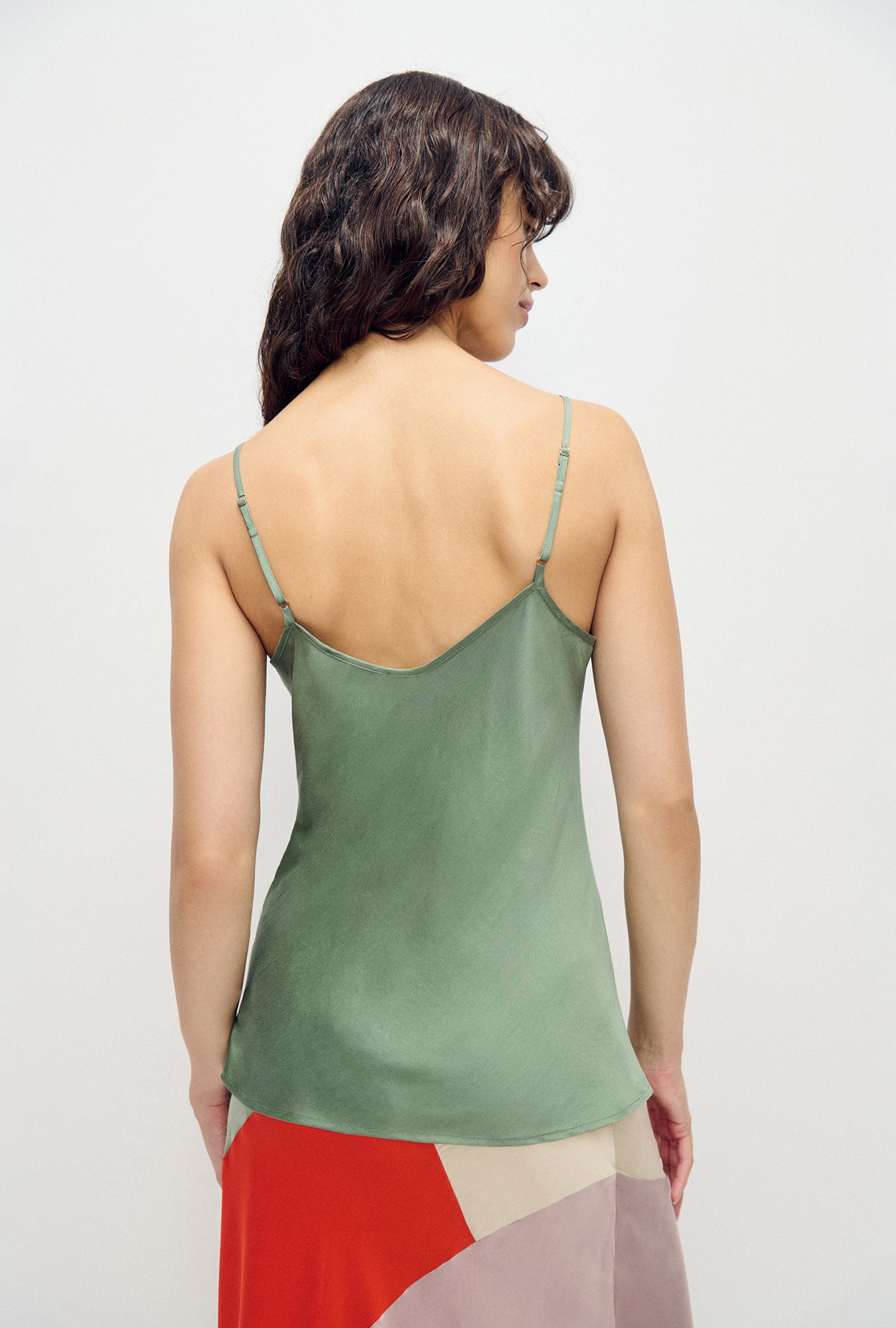 Bias Cut Cami Moonshine