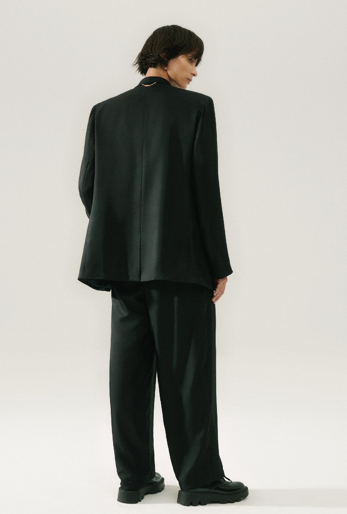 Ribbed Kia Cardigan Dark Earth