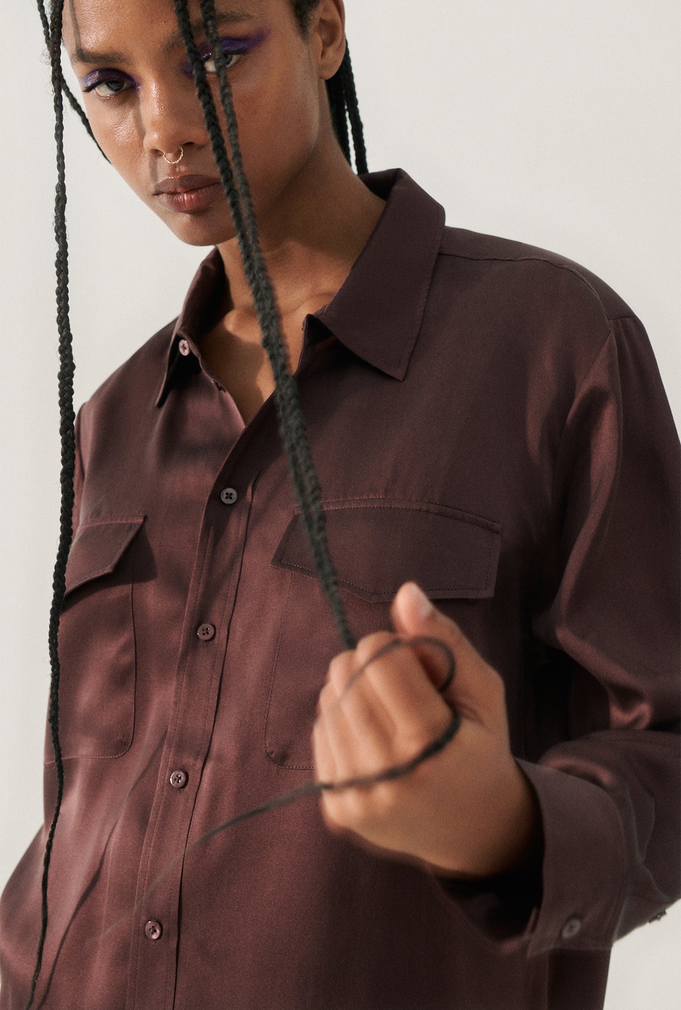 Boyfriend Shirt Cacao