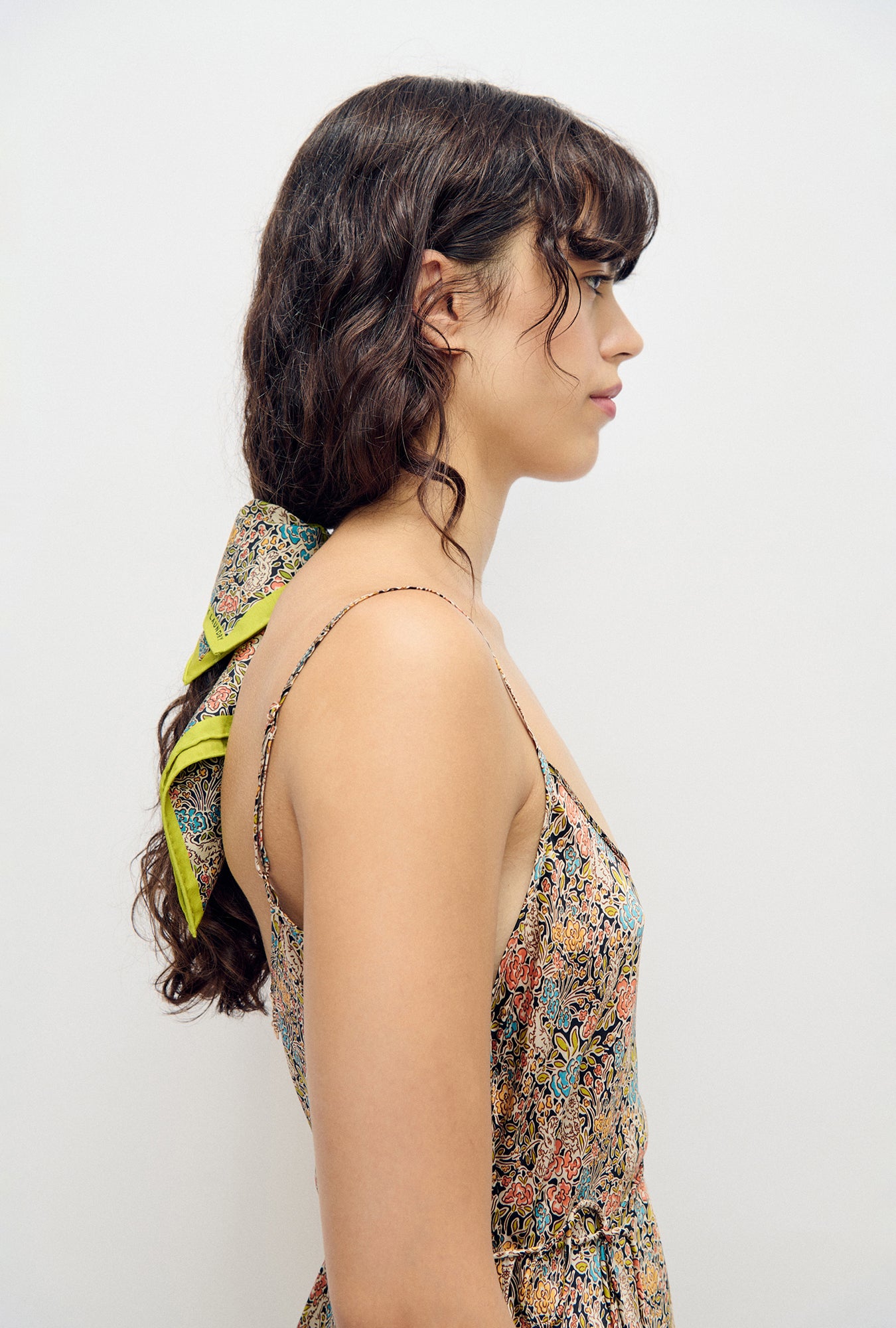 Twill Scarf Sugar Floral