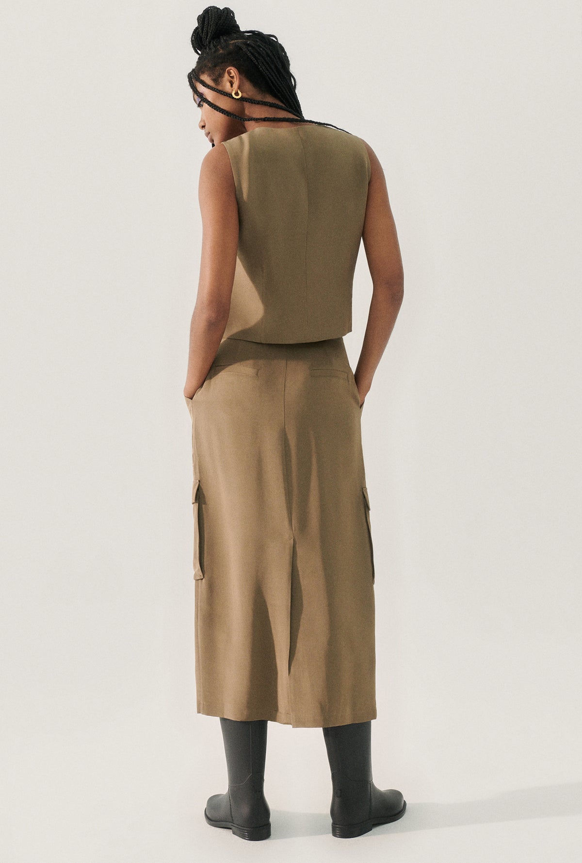 CDC Long Suit Skirt Cub