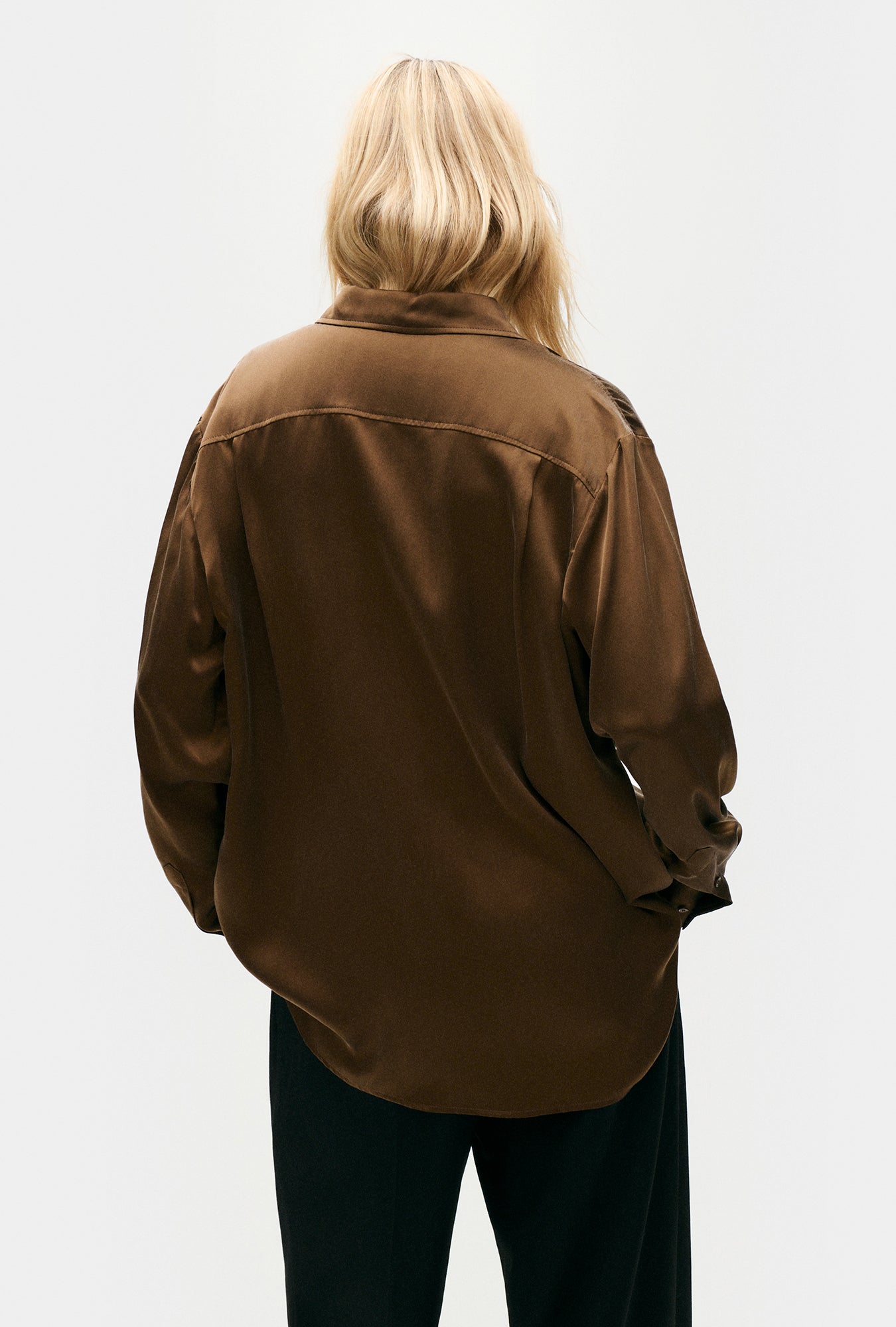 Boyfriend Shirt Dark Earth