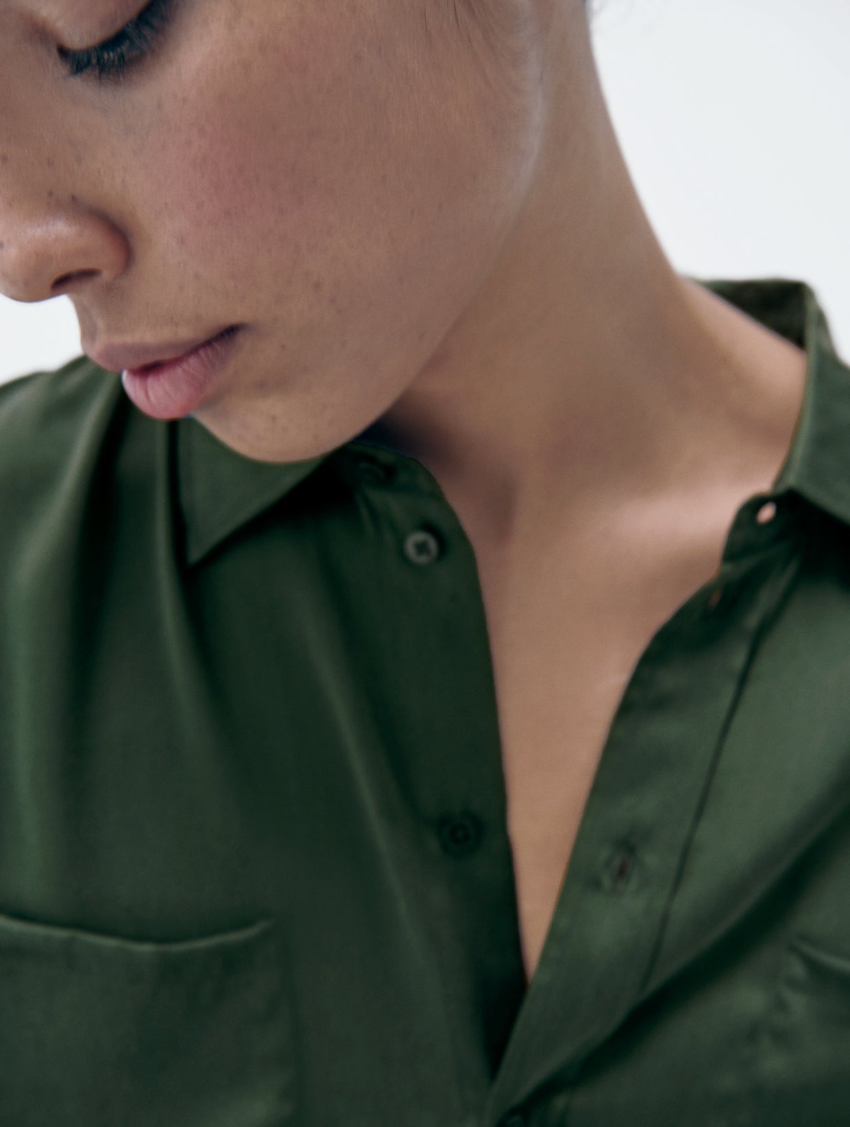 Short Sleeve Boyfriend Shirt Cedar