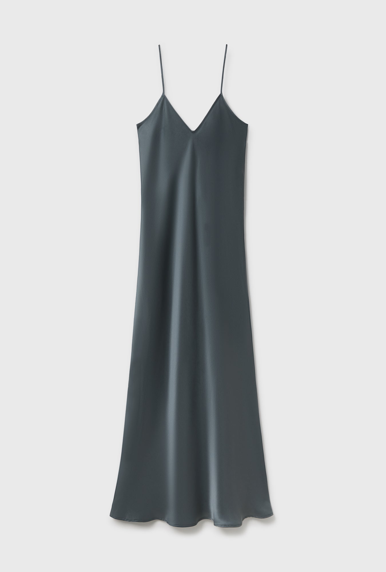 90S Slip Dress Slate