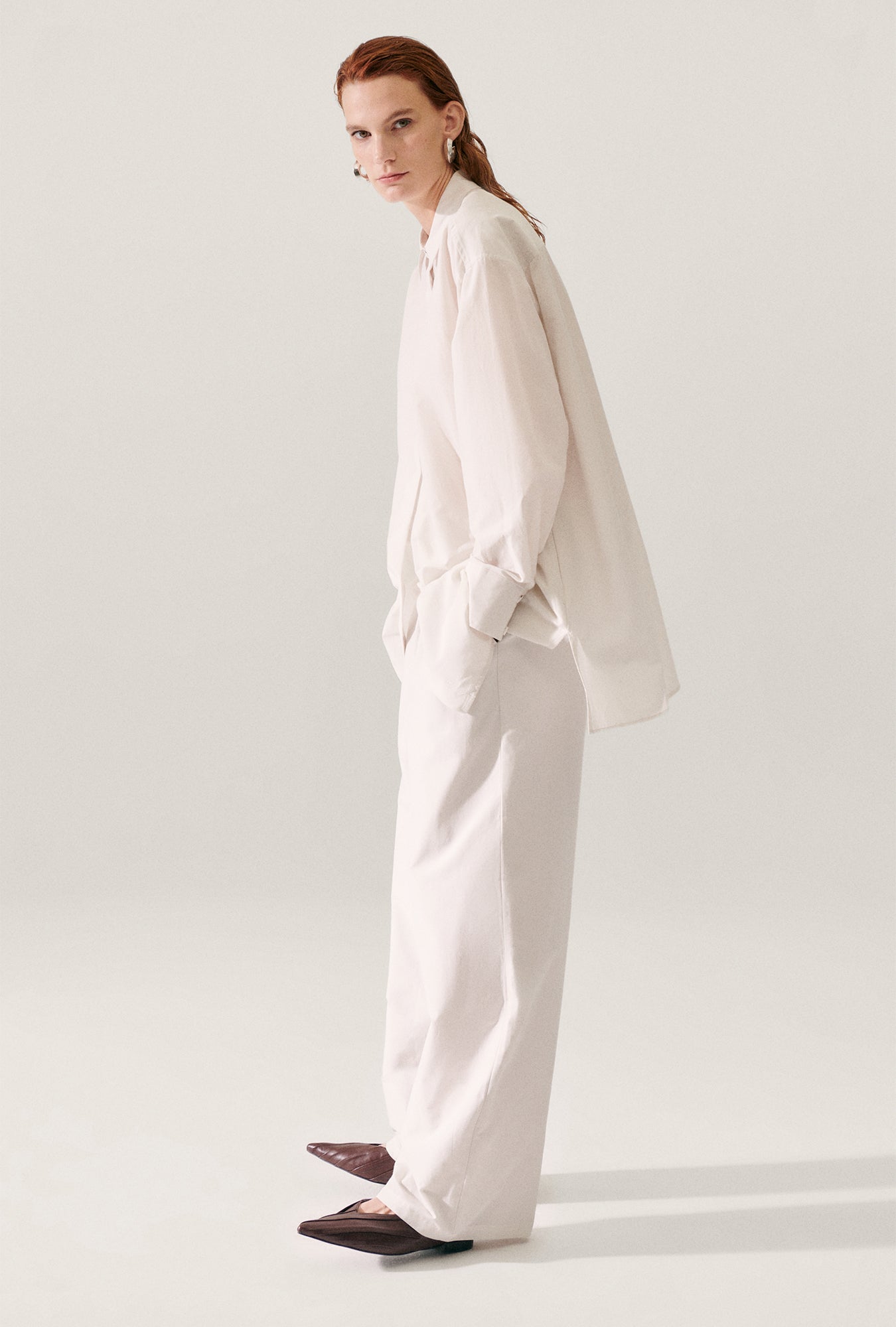 Cotton Silk Morning Shirt Dust
