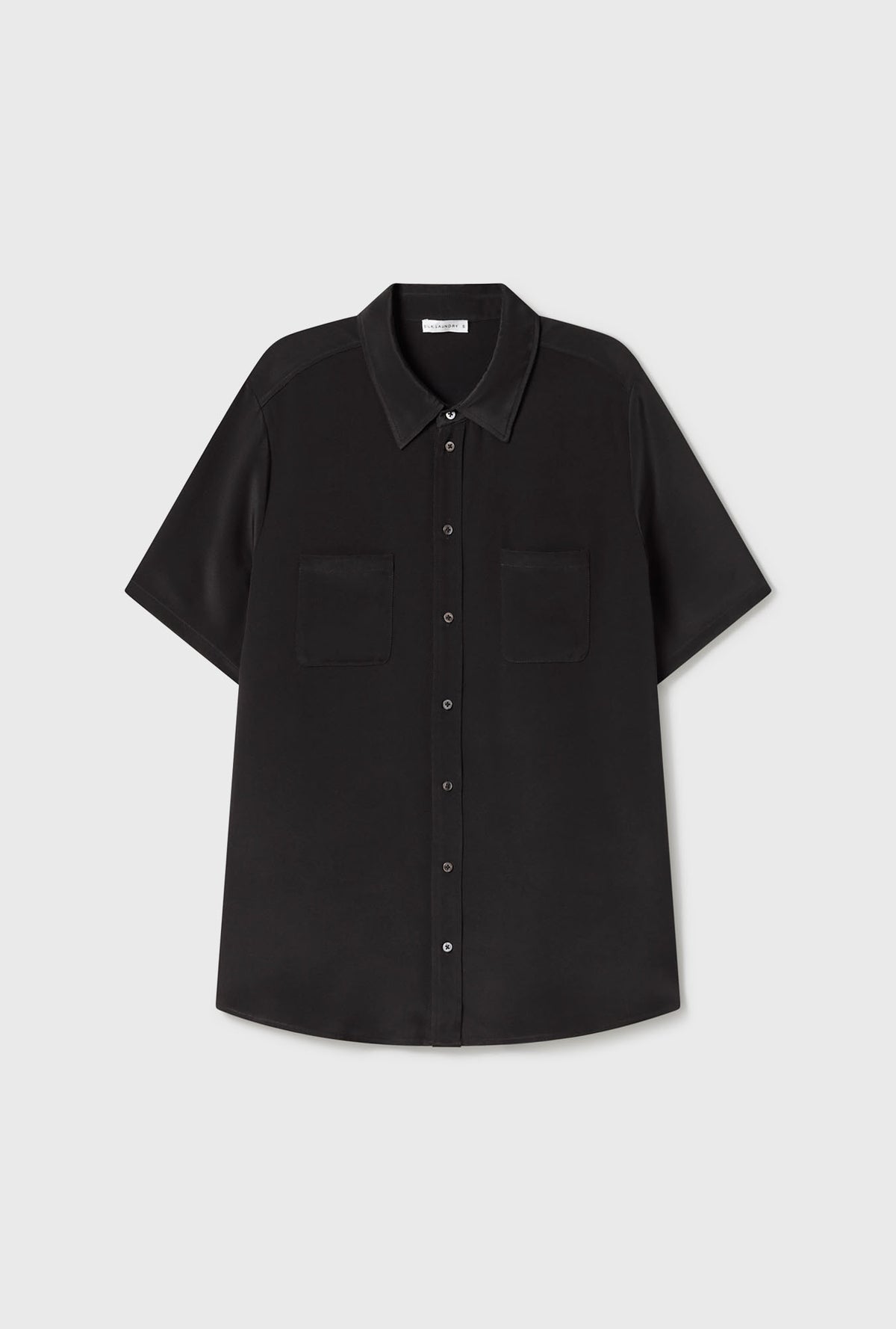CDC Short Sleeve Boyfriend Shirt Black