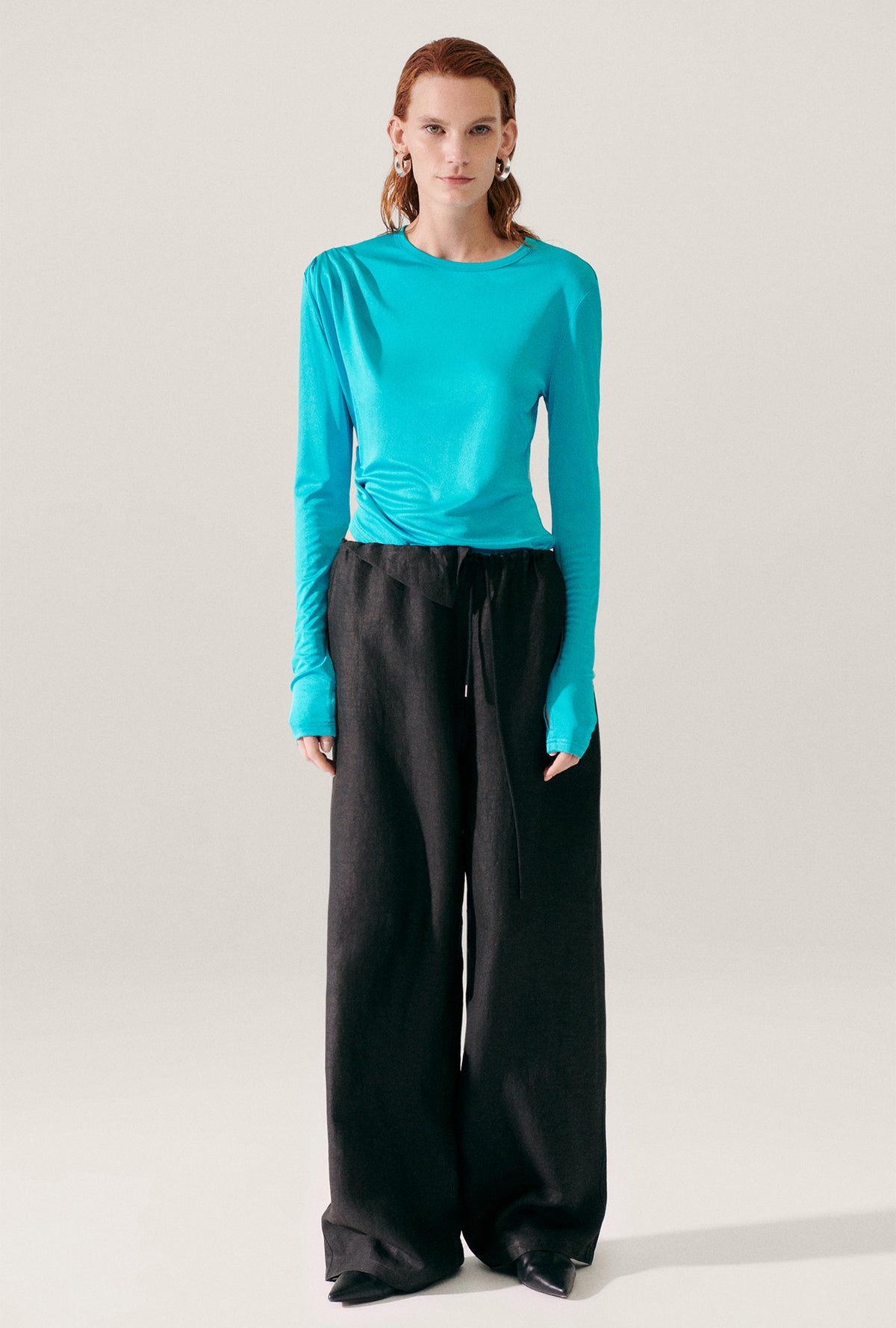 Jersey Draped Top Oxygen