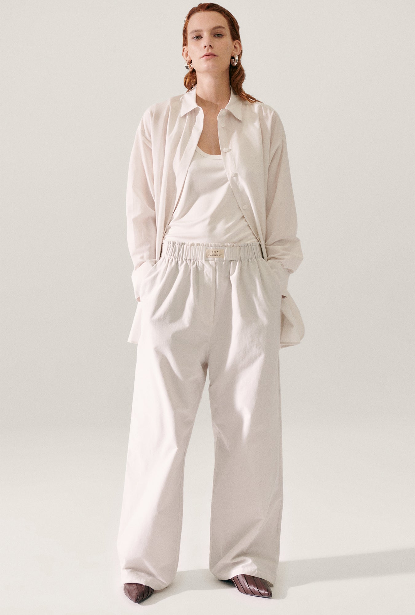 Cotton Silk Morning Shirt Dust