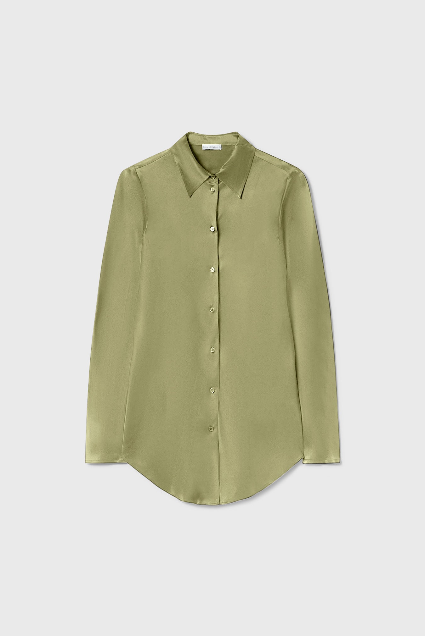 Bias Cut Shirt Sage