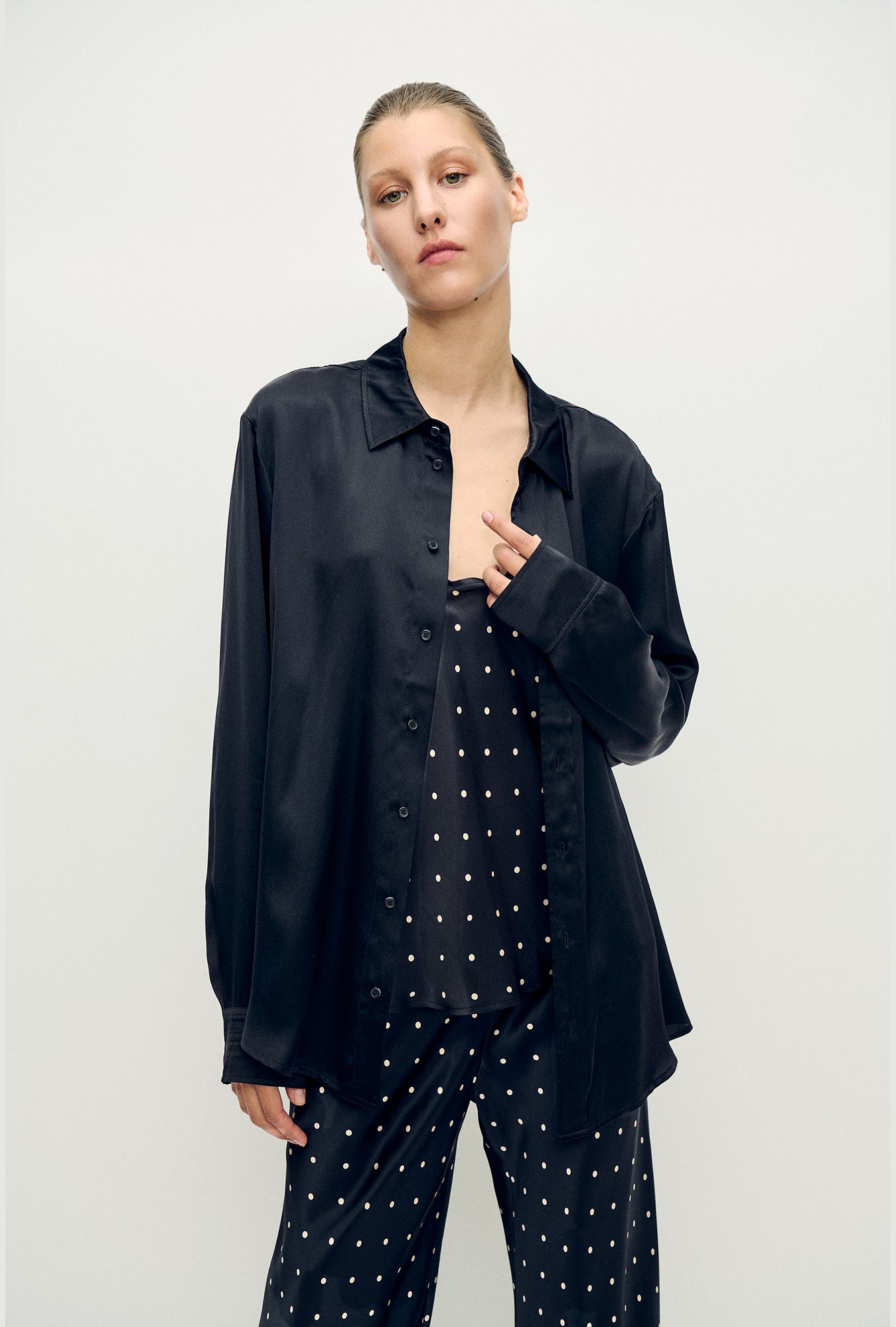 Boyfriend Shirt Black