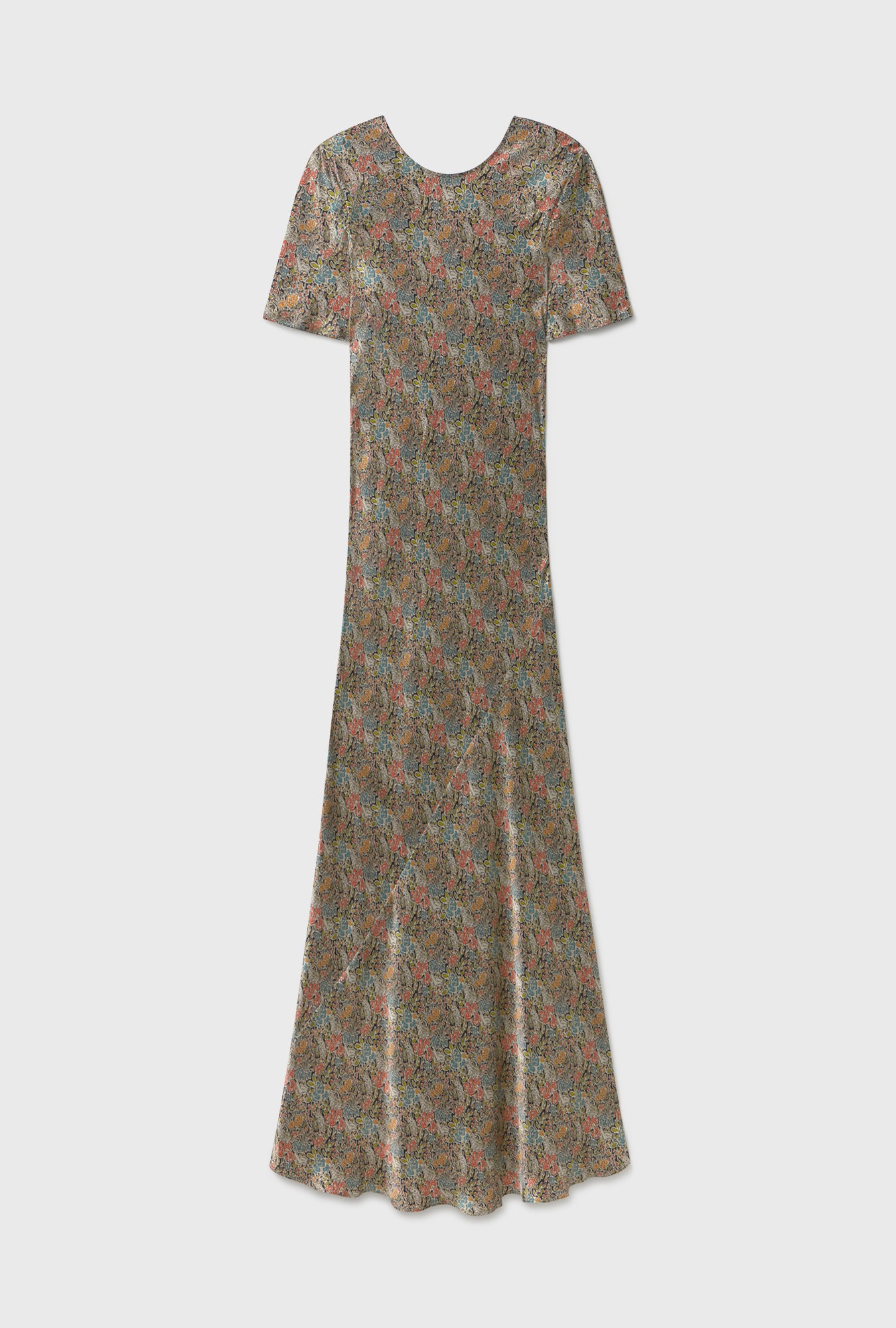 Short Sleeve Bias Cut Dress Sugar Floral
