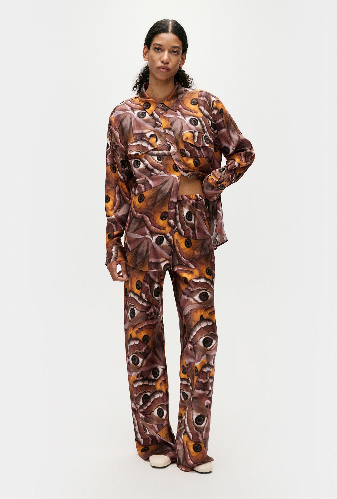 Bias Cut Pants Wingspan