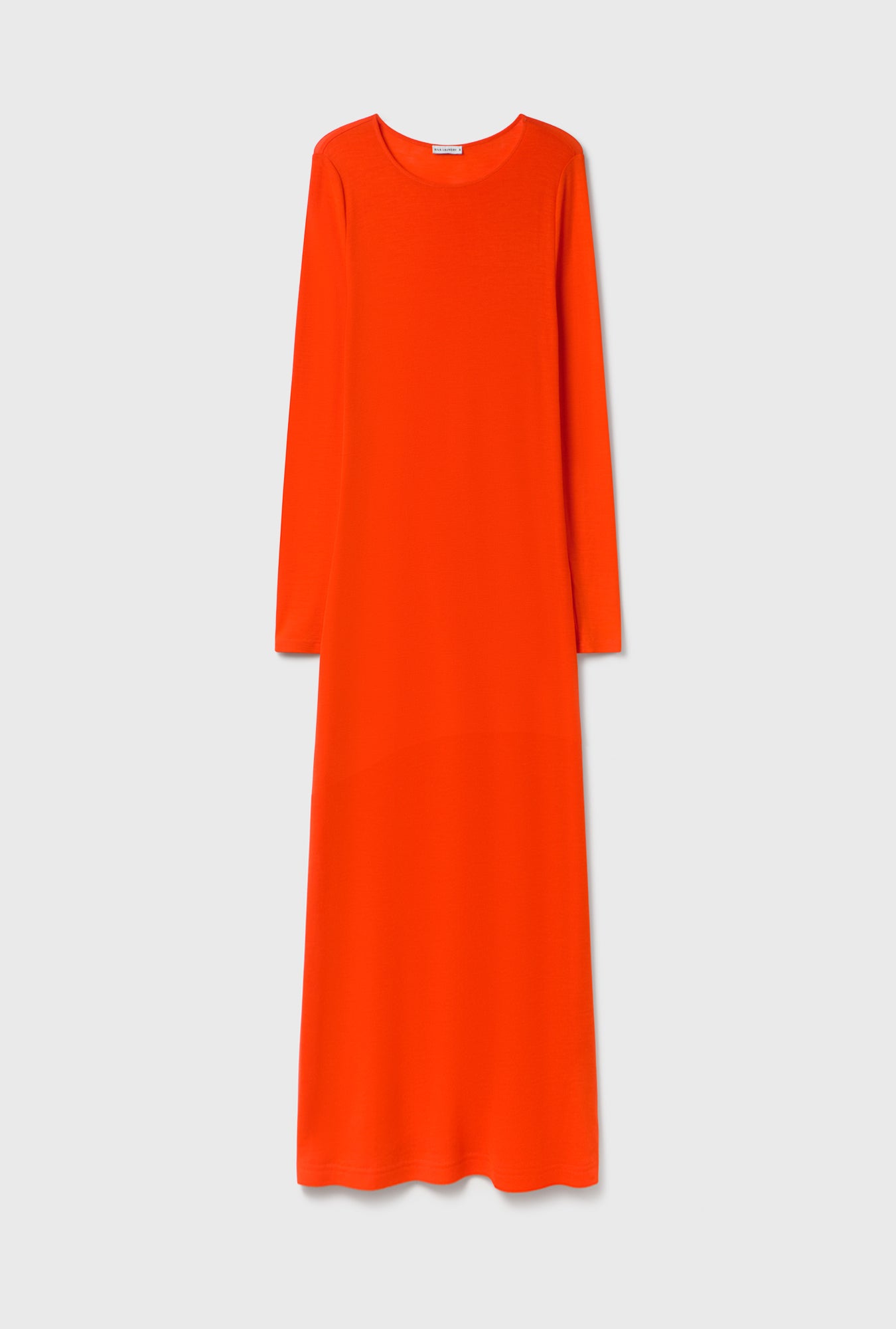 Merino Full Sleeve Dress Sunset