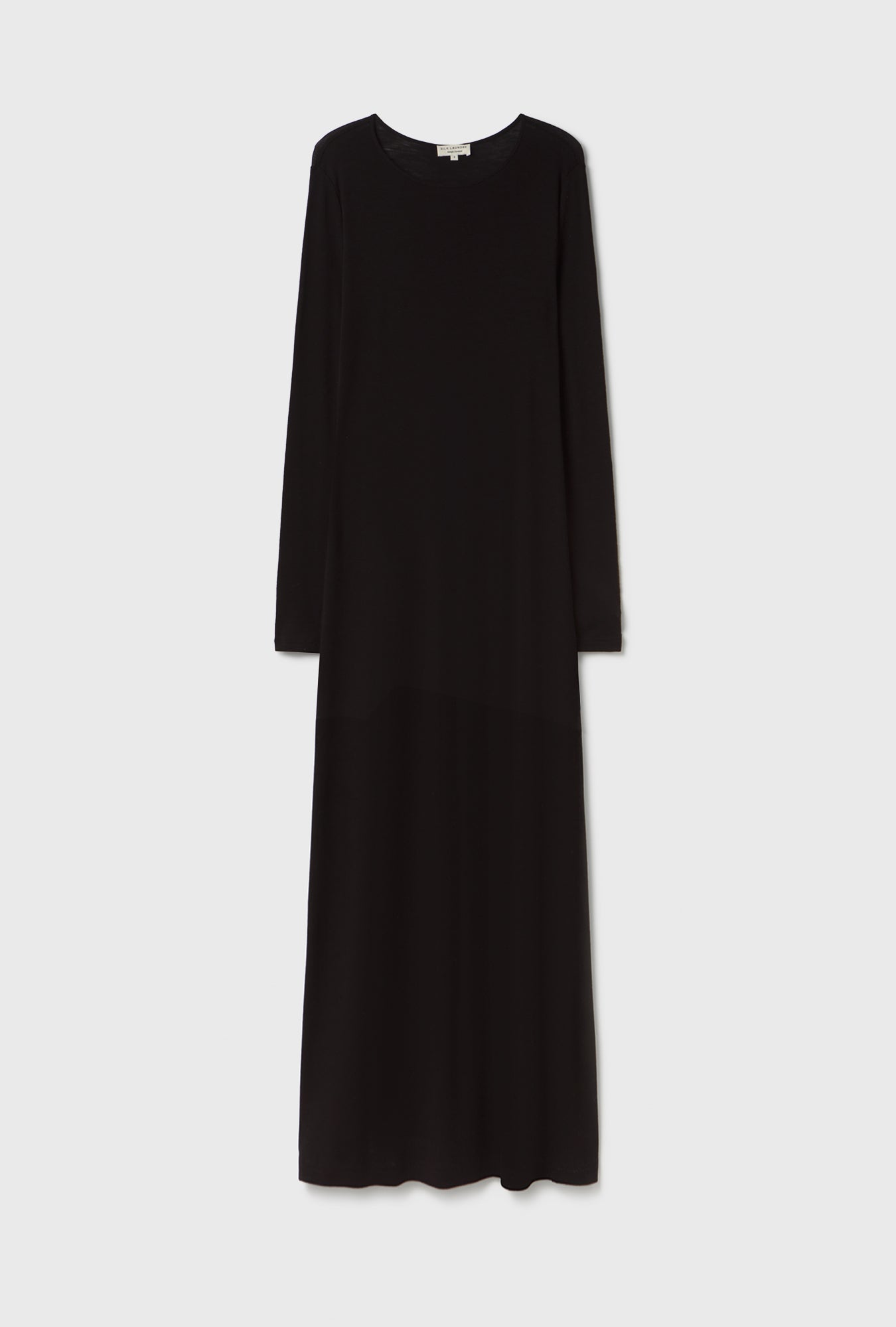 Merino Full Sleeve Dress Black