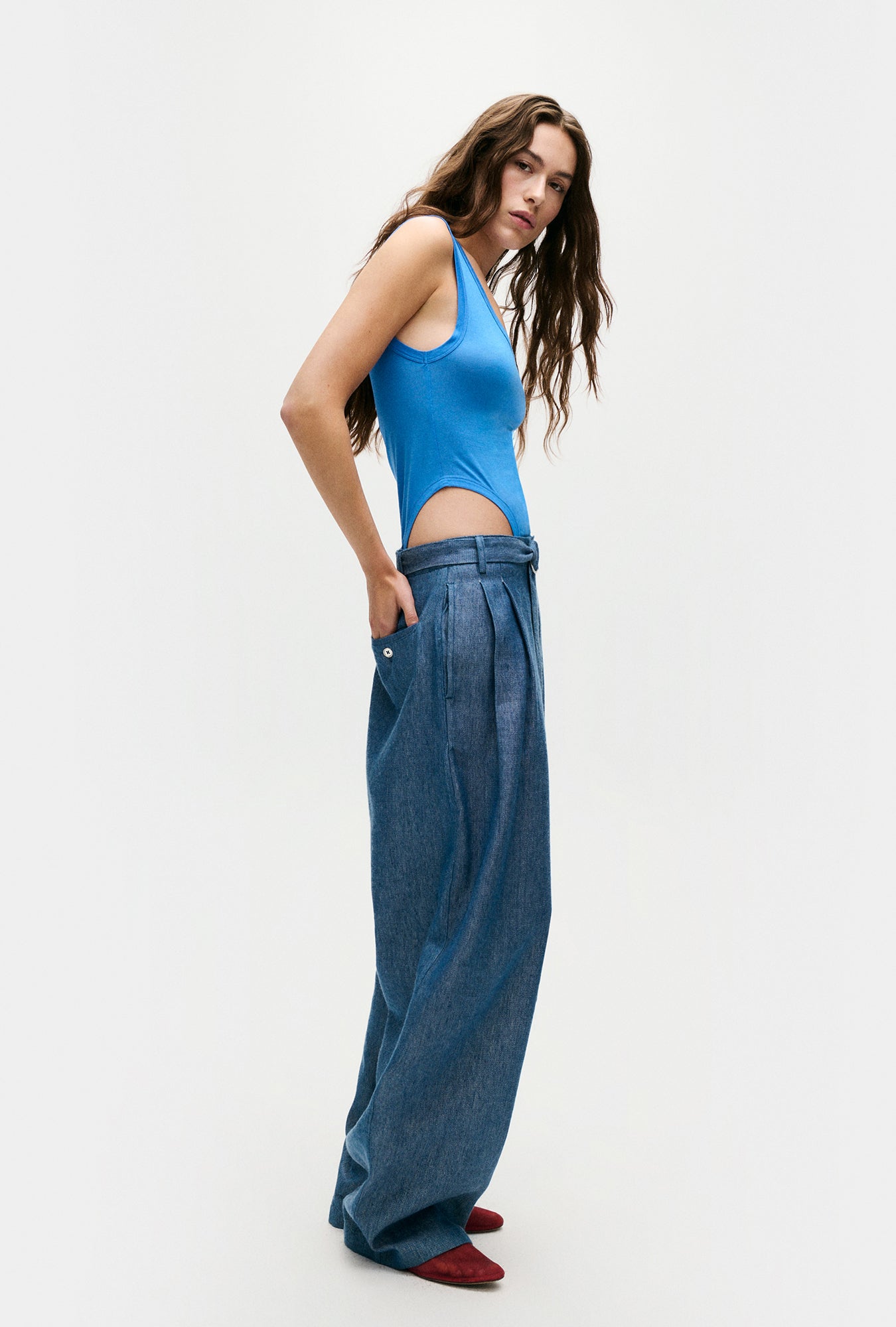 Cutaway Bodysuit Wave